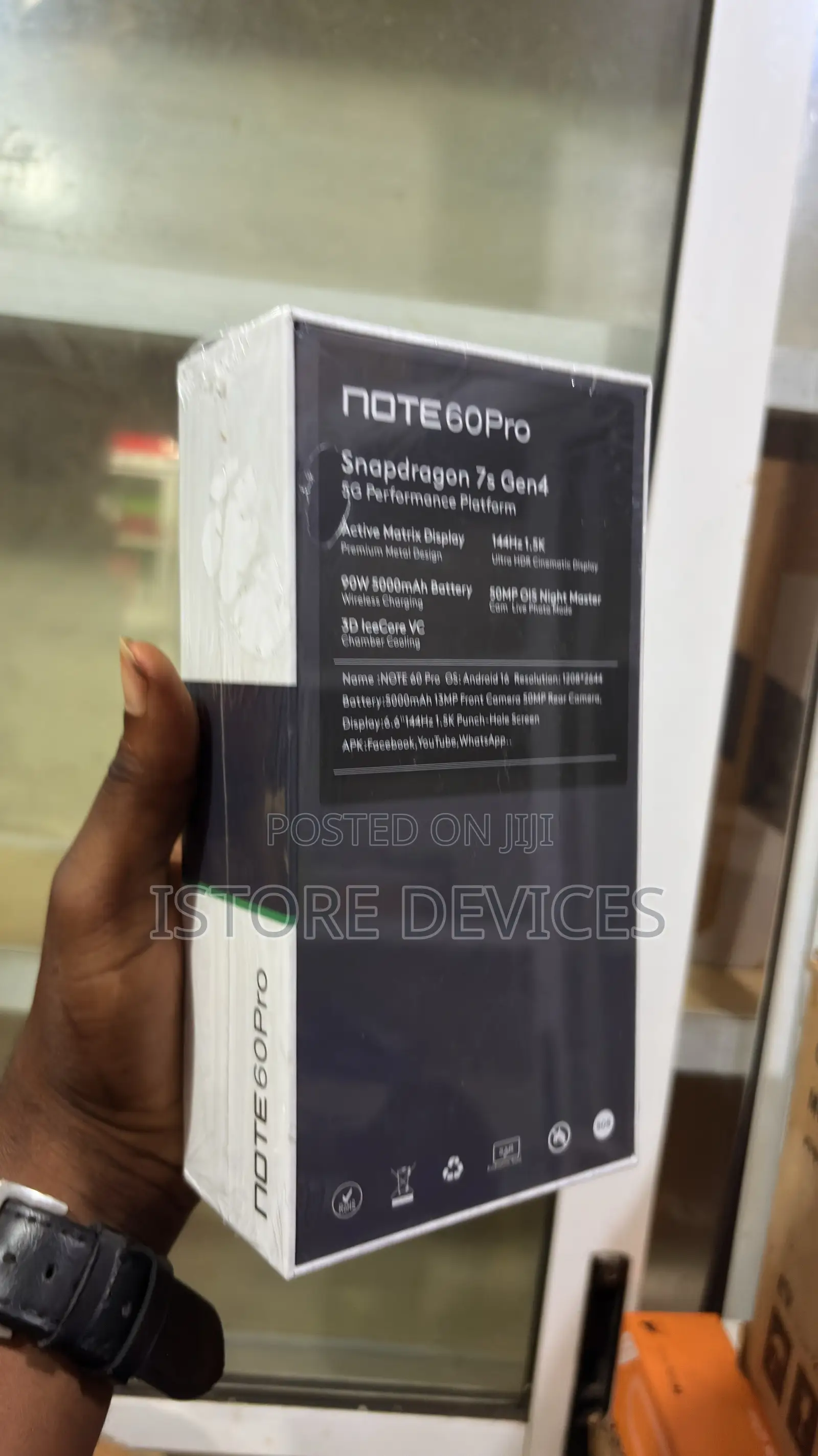 Infinix Note 60 Pro 256 GB Black