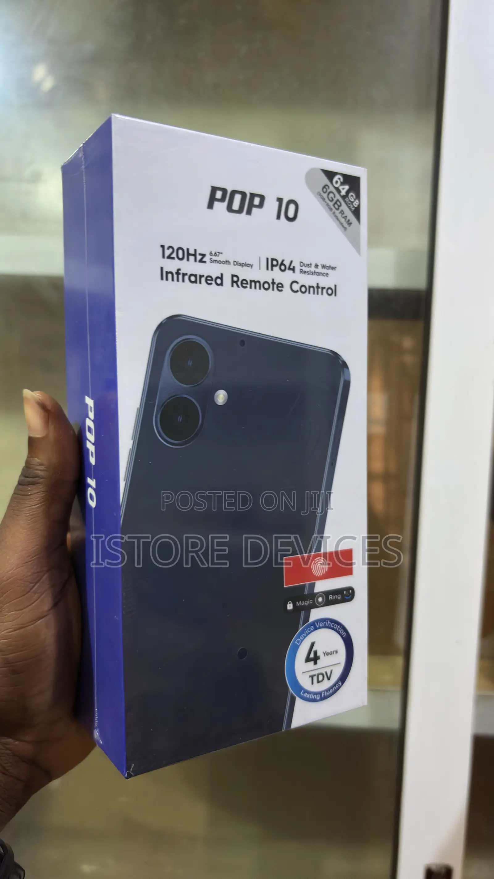 Tecno Pop 10 64 GB Black