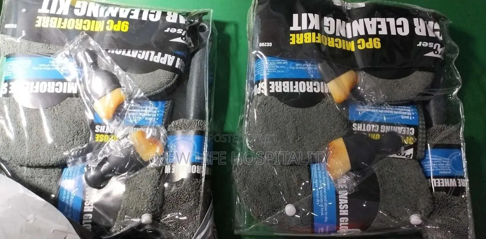 Microfibre Car Wash Cleaning Kit Set -9pcs on Jiji