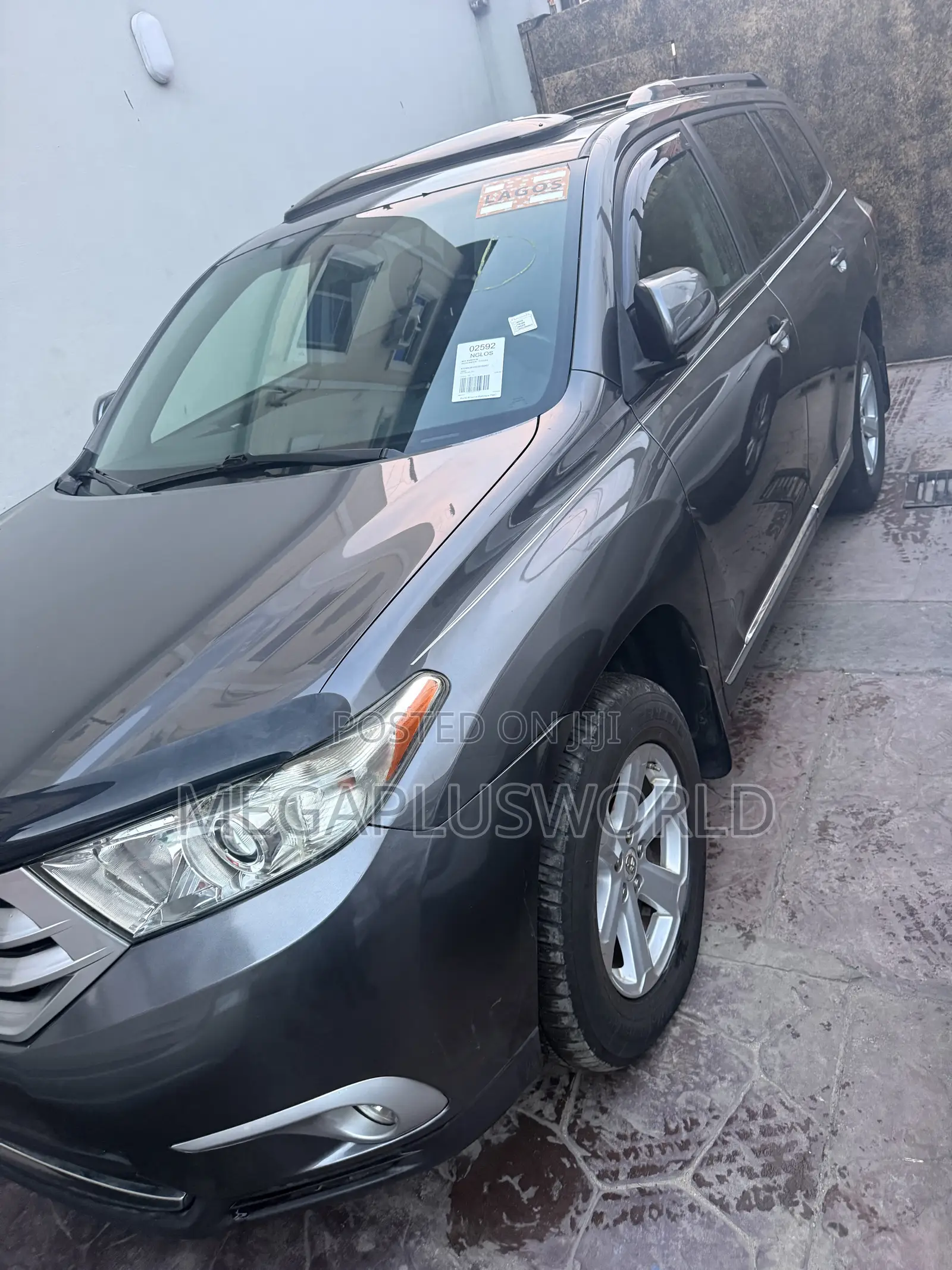 Toyota Highlander Limited 2012 Gray