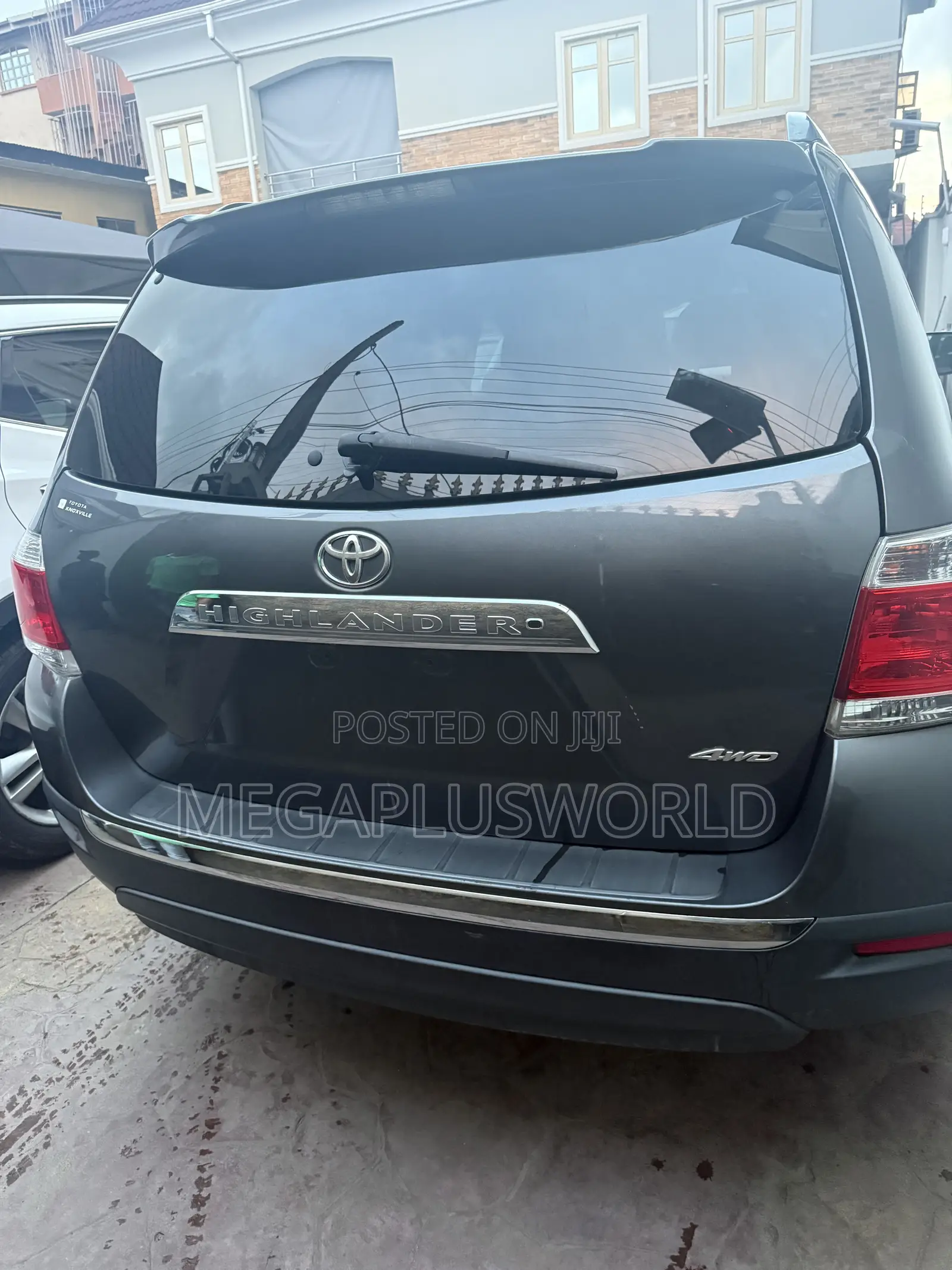 Toyota Highlander Limited 2012 Gray