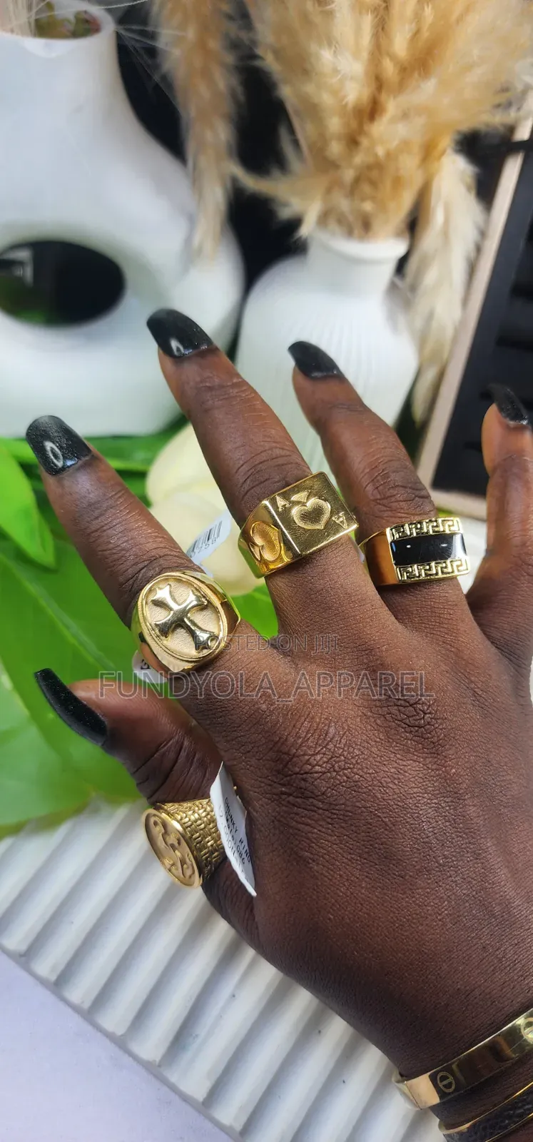 Non Tarnishing Male Fashion Ring