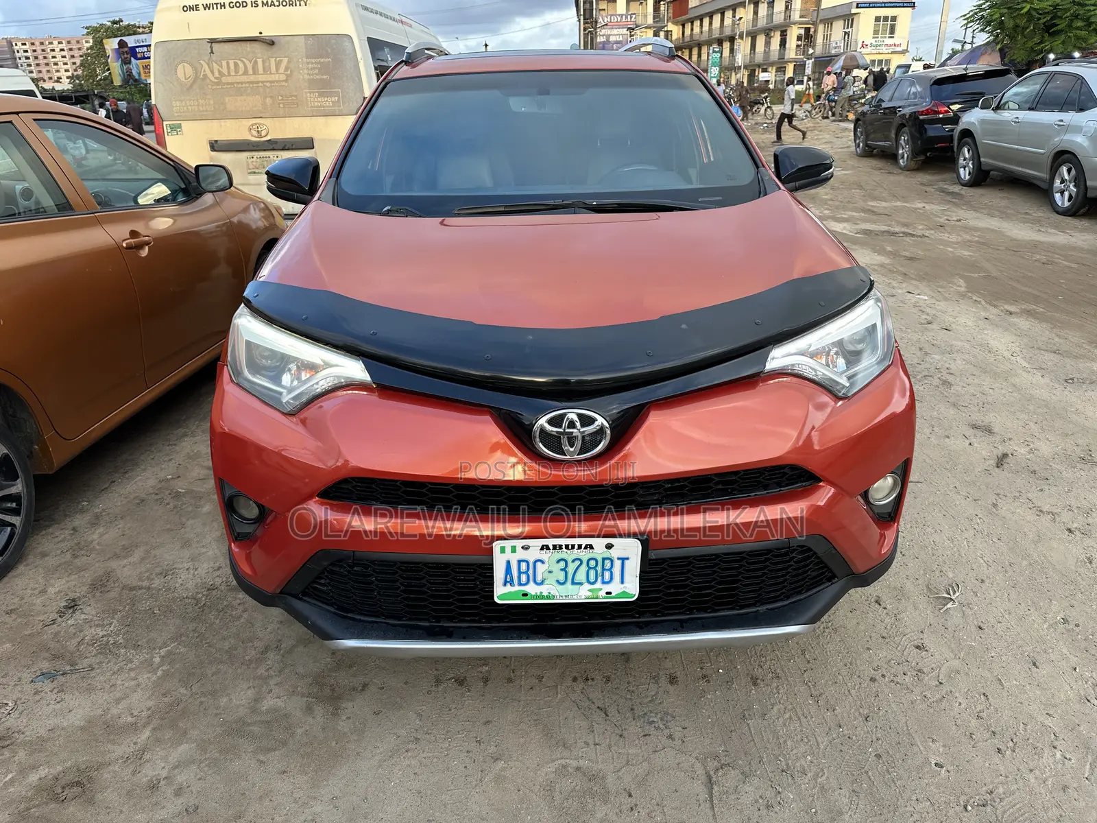Toyota RAV4 2016 Orange