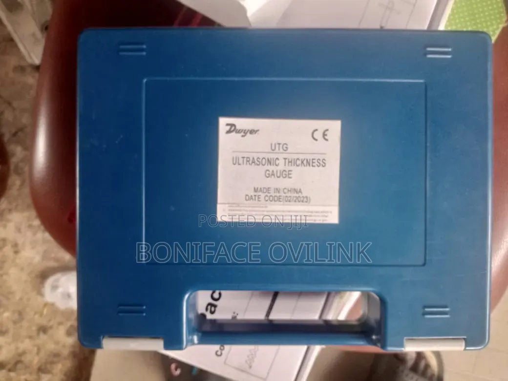 Ultrasonic Thickness Gauge 3–250mm Measurement Range