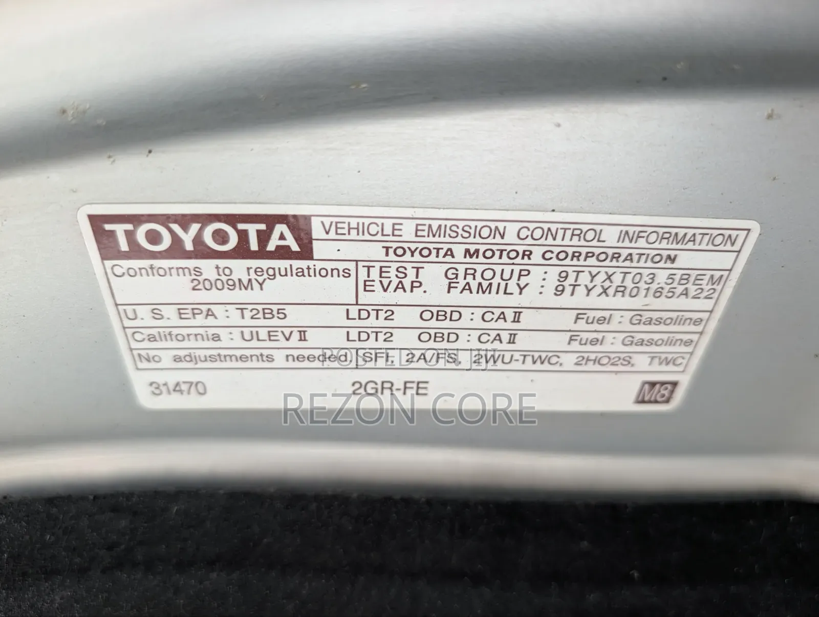 Toyota Venza LE 2009 Silver