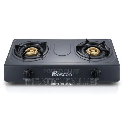 Boscon Double Burner Table Top Gas Stove