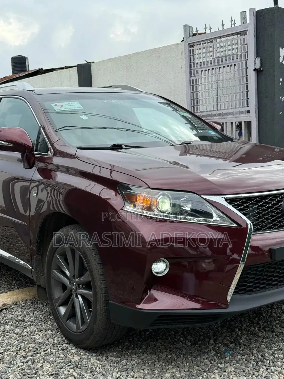 Lexus RX 350 F Sport AWD 2015 Burgundy