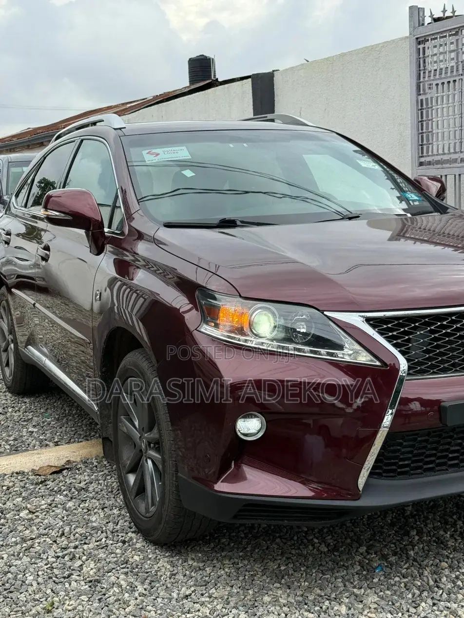 Lexus RX 350 F Sport AWD 2015 Burgundy