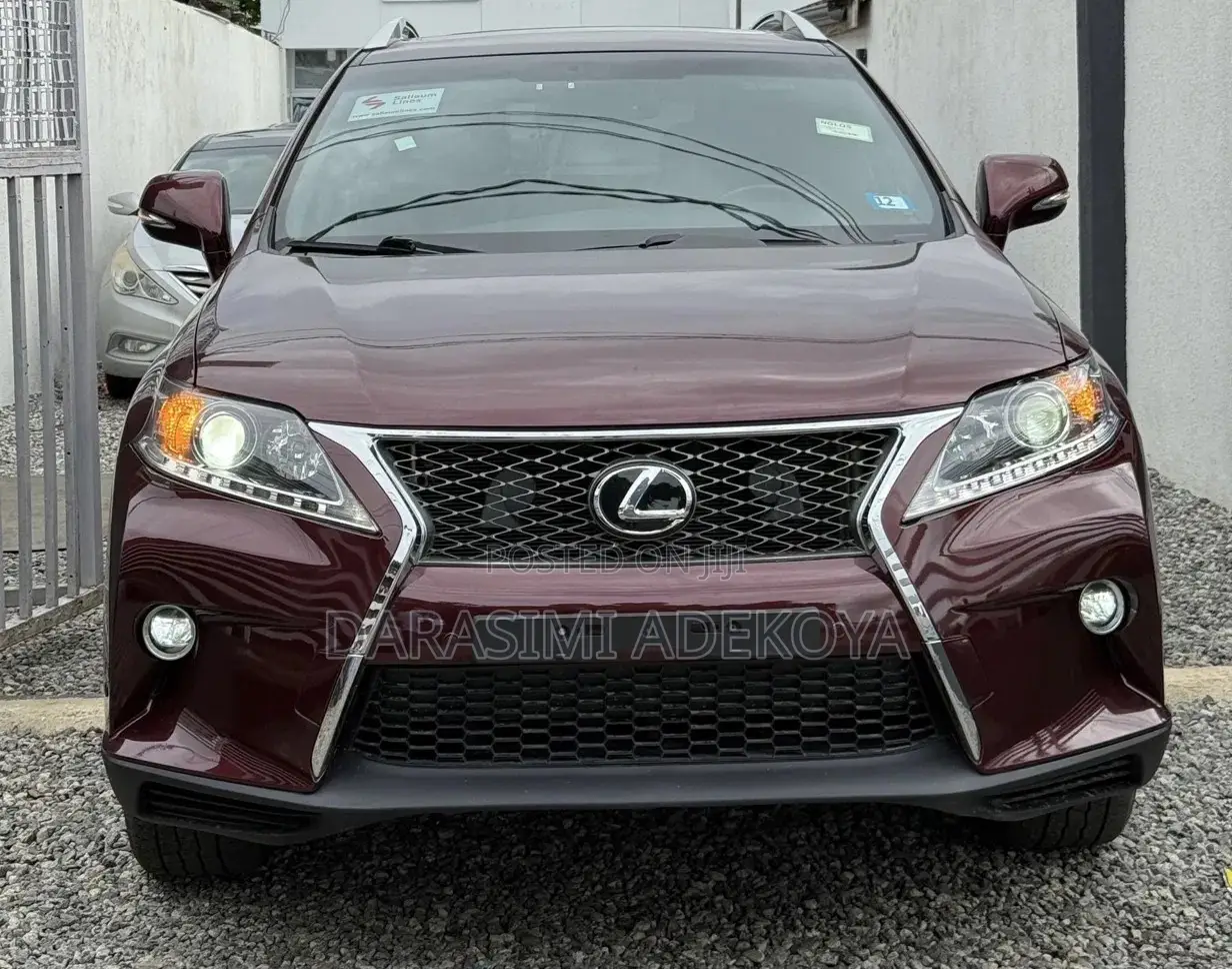 Lexus RX 350 F Sport AWD 2015 Burgundy