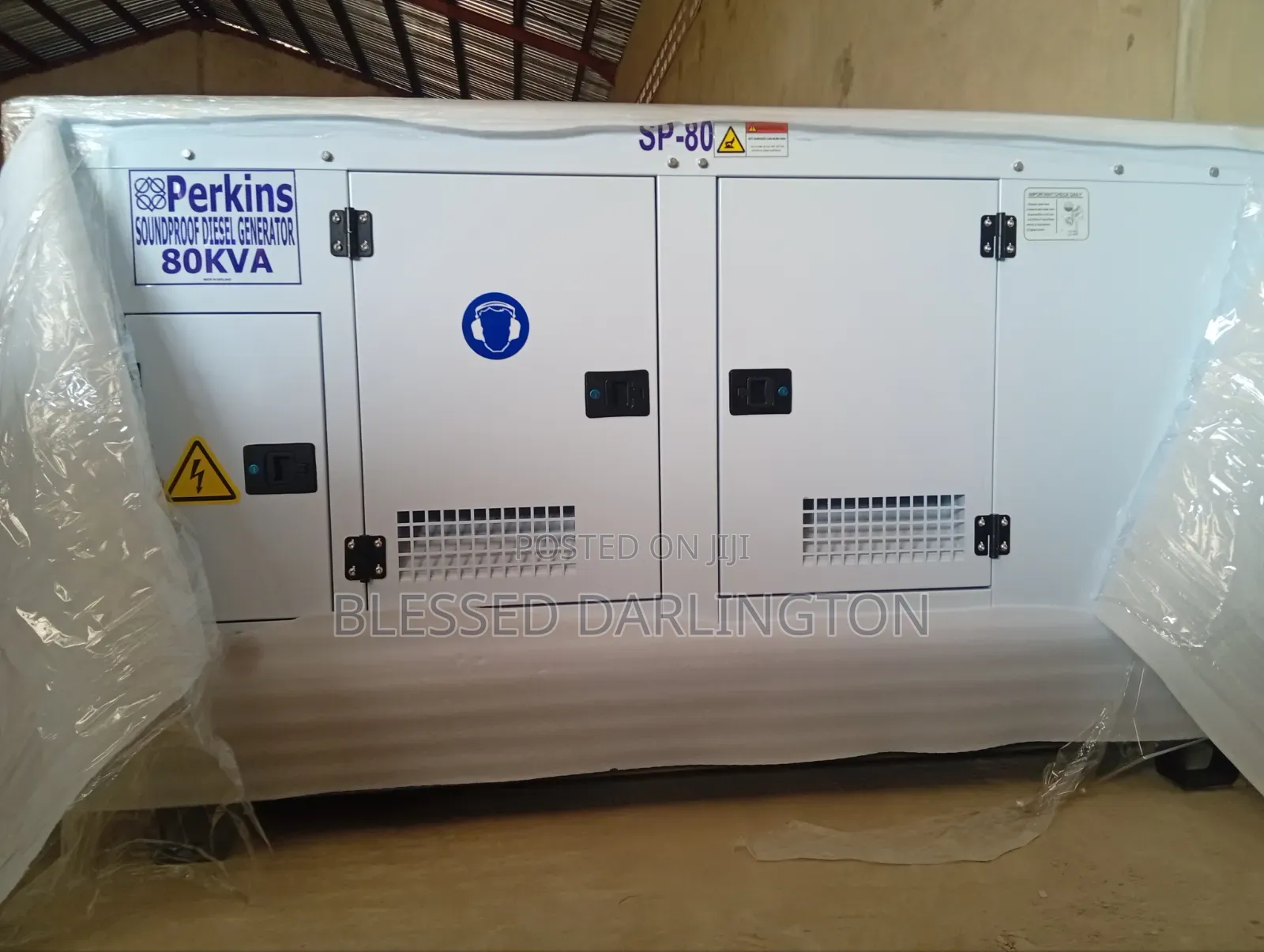 80kva England Perkins Soundproof Diesel Generator