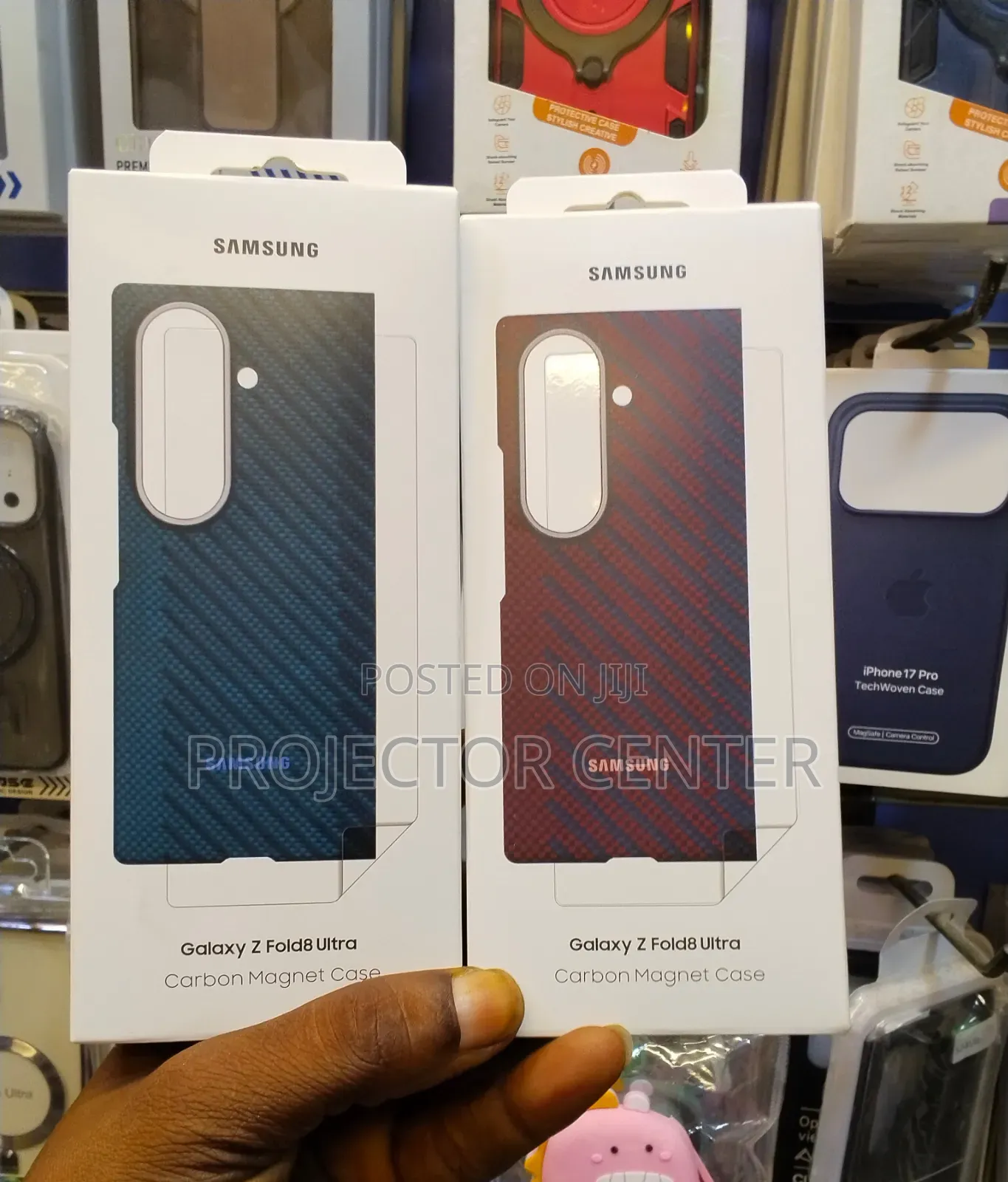 Galaxy Z Fold 8 Ultra Carbon Magnet Phone Case