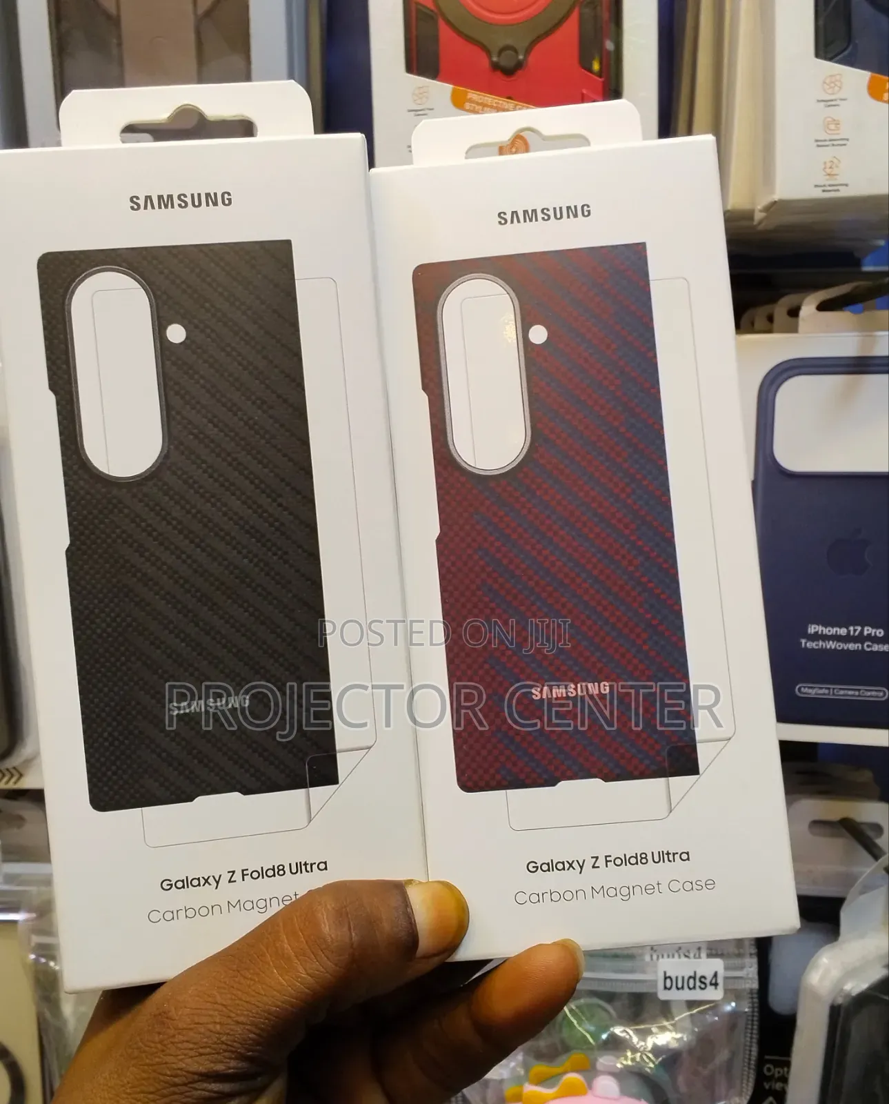 Galaxy Z Fold 8 Ultra Carbon Magnet Phone Case
