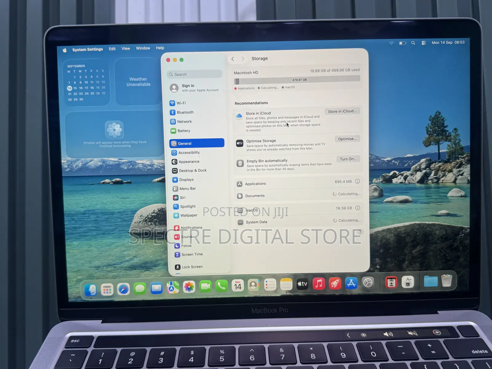 Laptop Apple MacBook Pro 2020 32GB Intel Core i7 SSD 1T