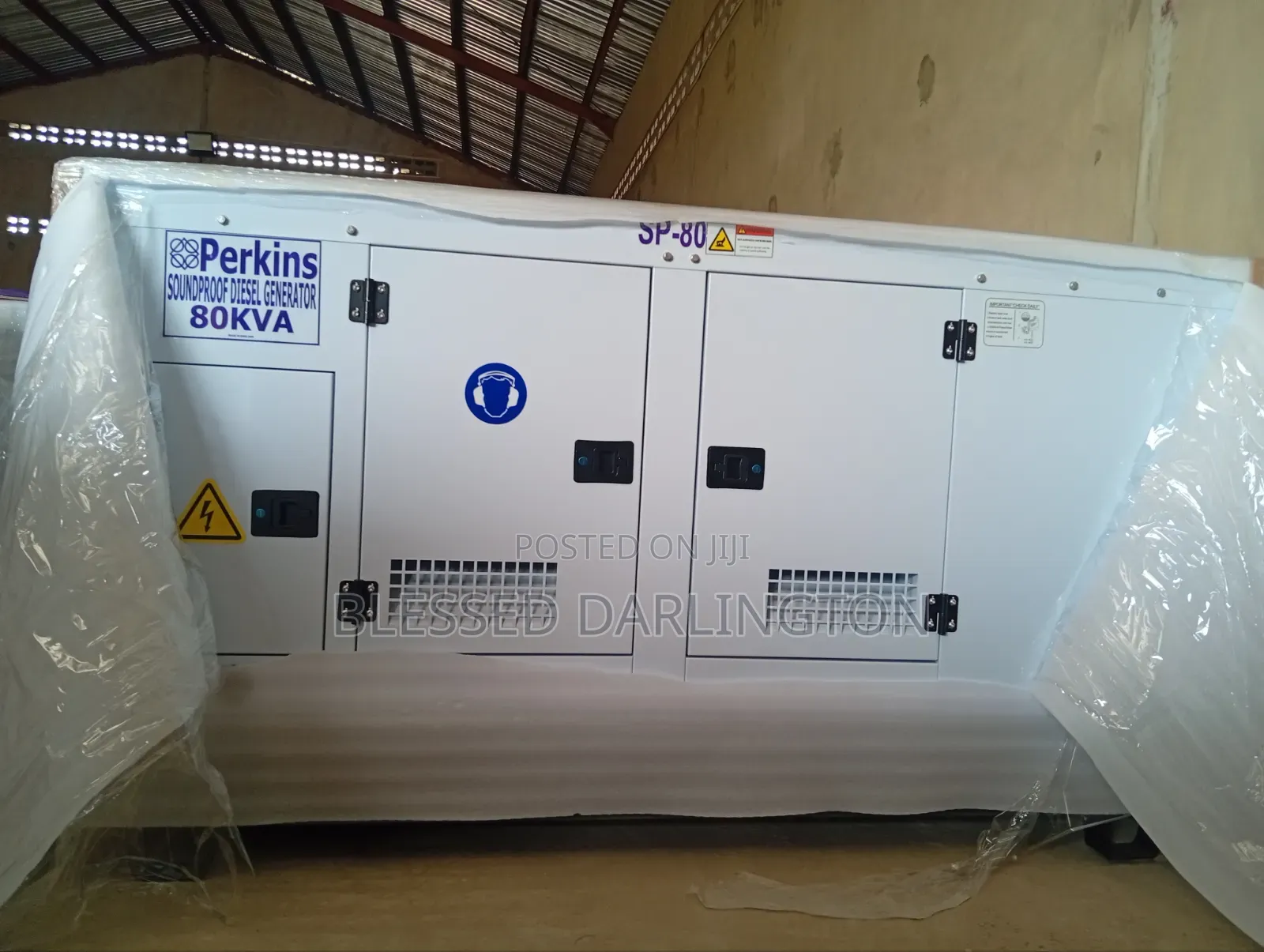 80kva England Perkins Soundproof Diesel Generator