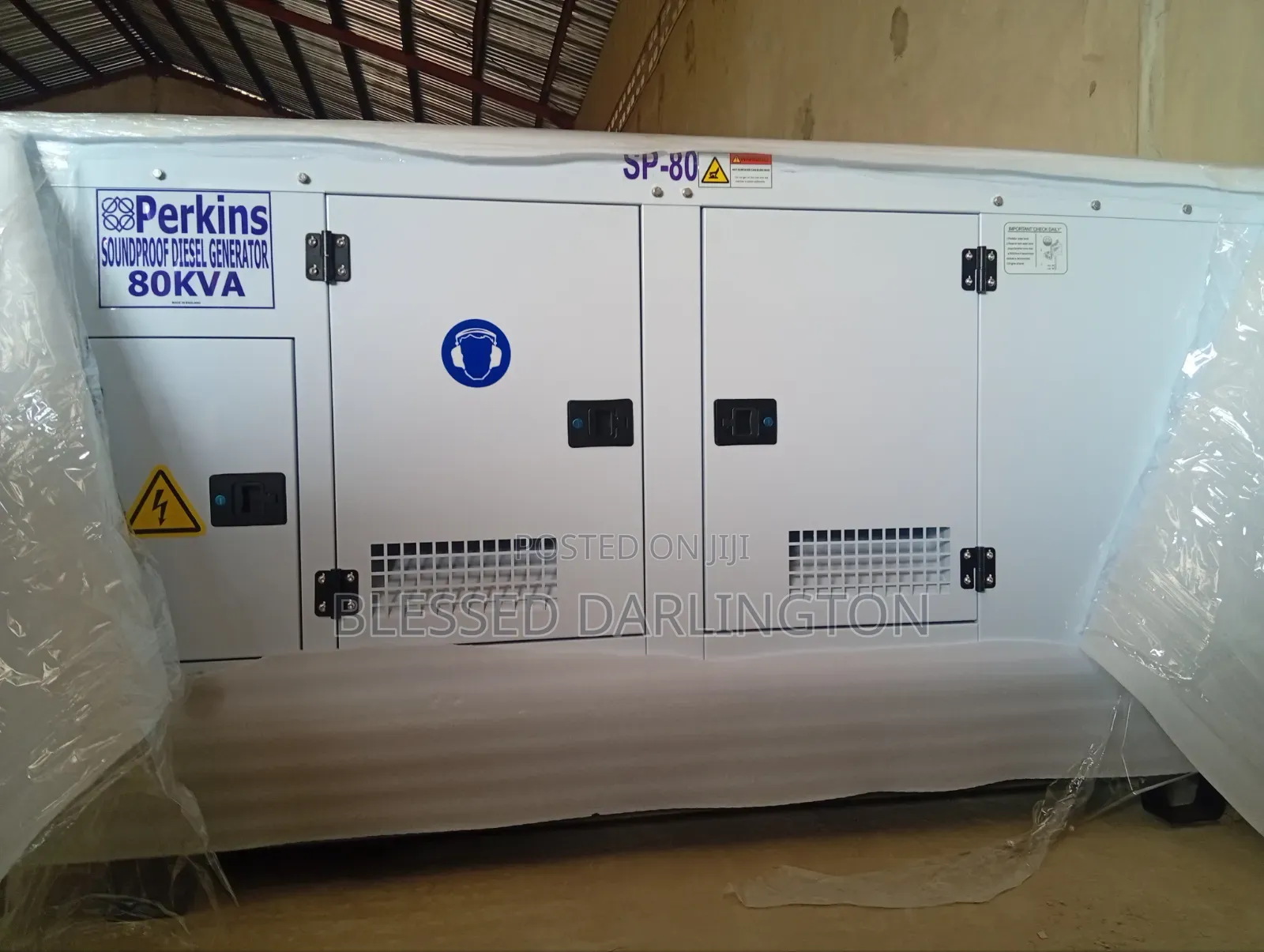 80kva England Perkins Soundproof Diesel Generator