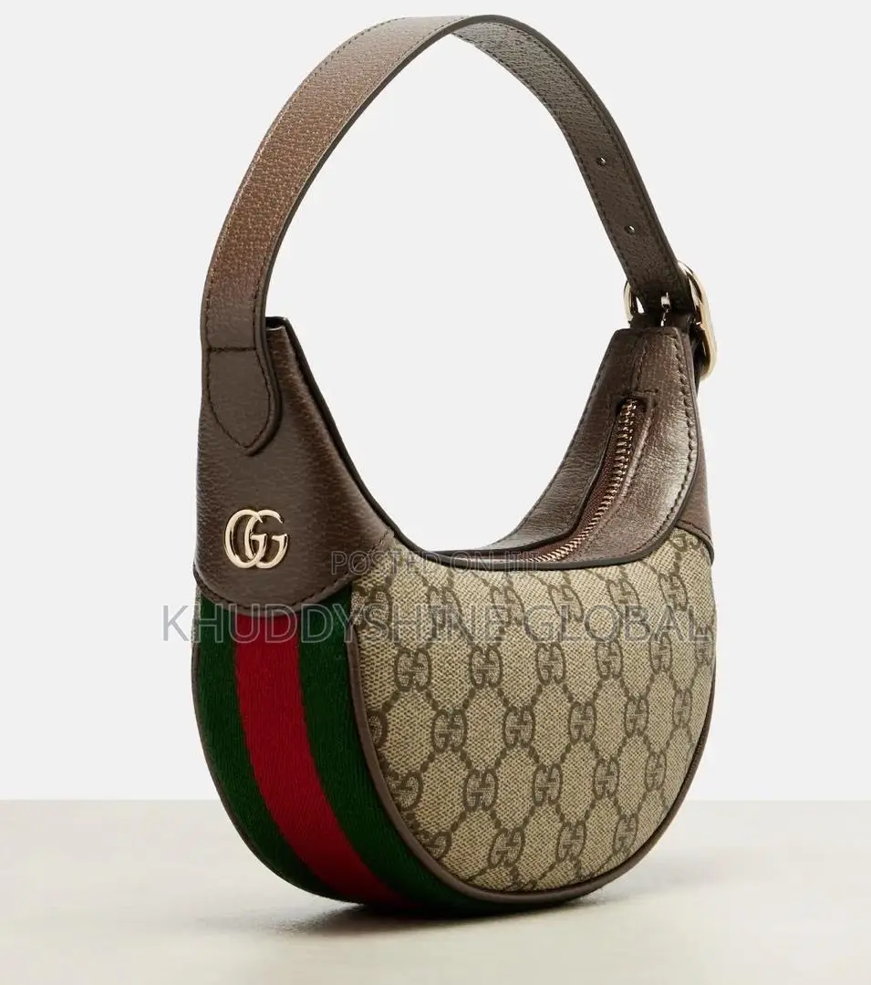 Gucci Ophidia Small Shoulder Bag, Featuring the Signature Crescent