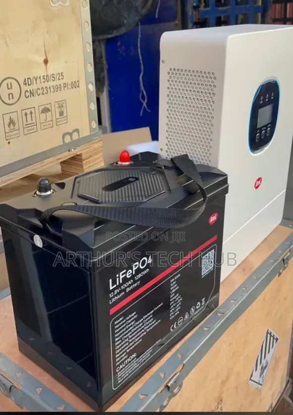 Itel 1.28kWh 12.8V 100Ah Lithium Battery