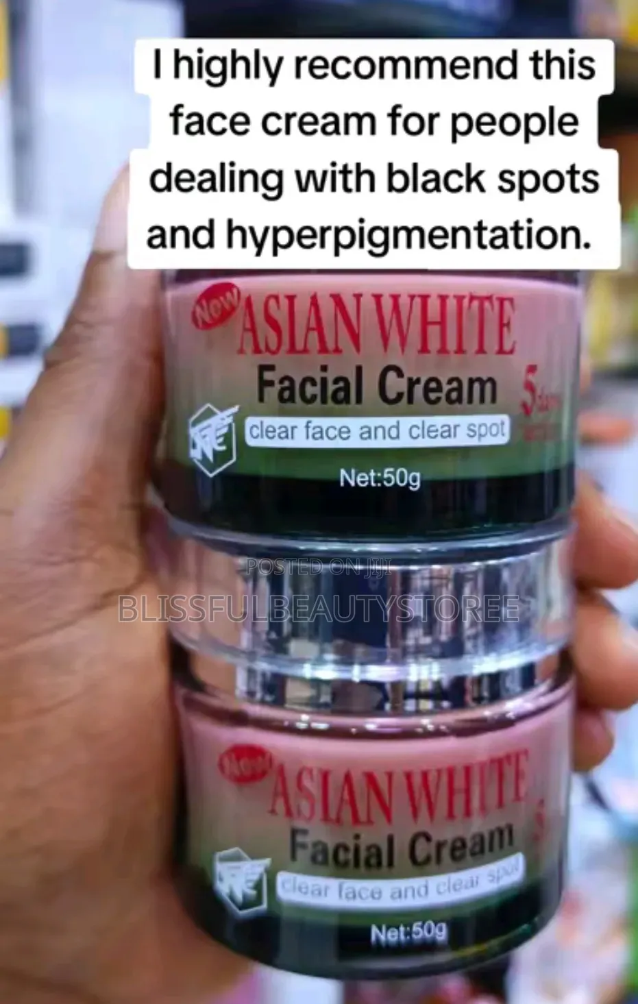 Asian White Face Cream