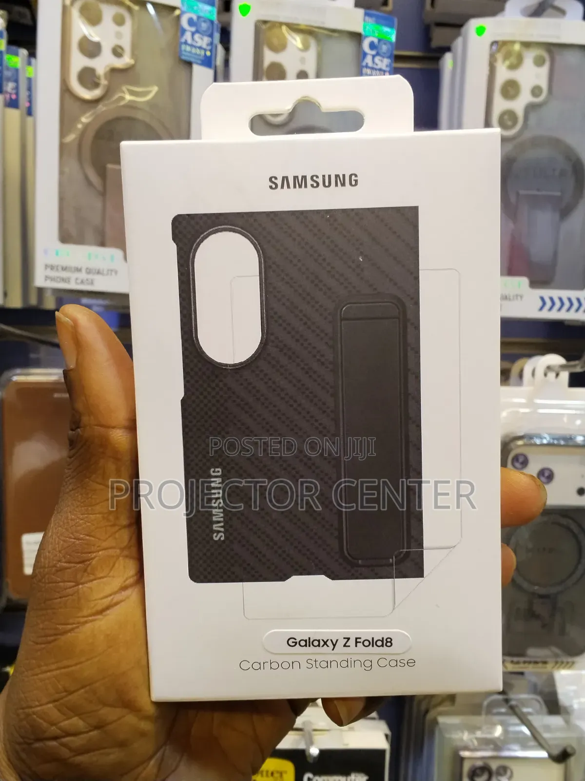 Galaxy Z Fold 8 Ultra Carbon Standing Case