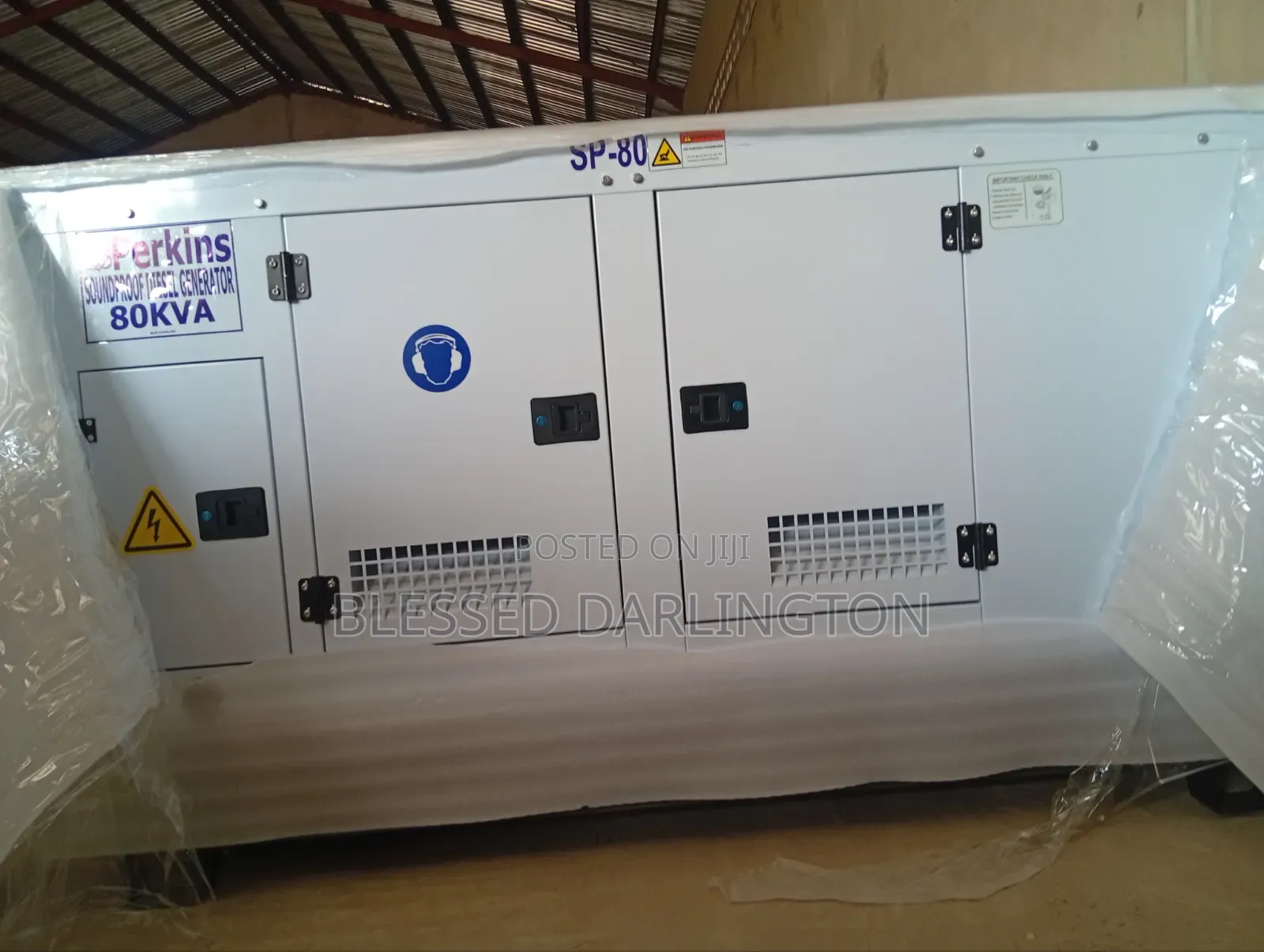 80kva Perkins Soundproof Diesel Generator 