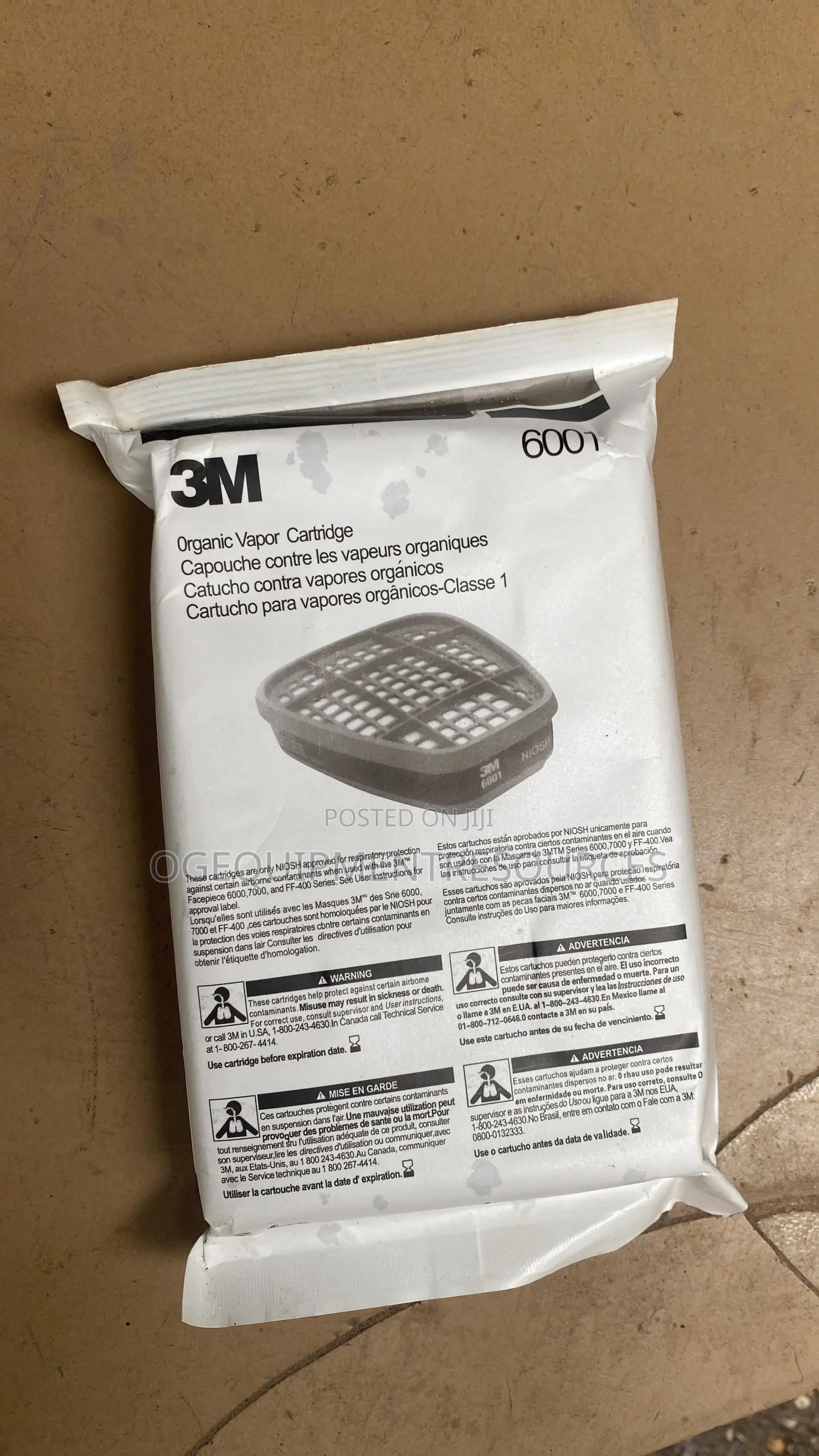 3m Cartridge 6001