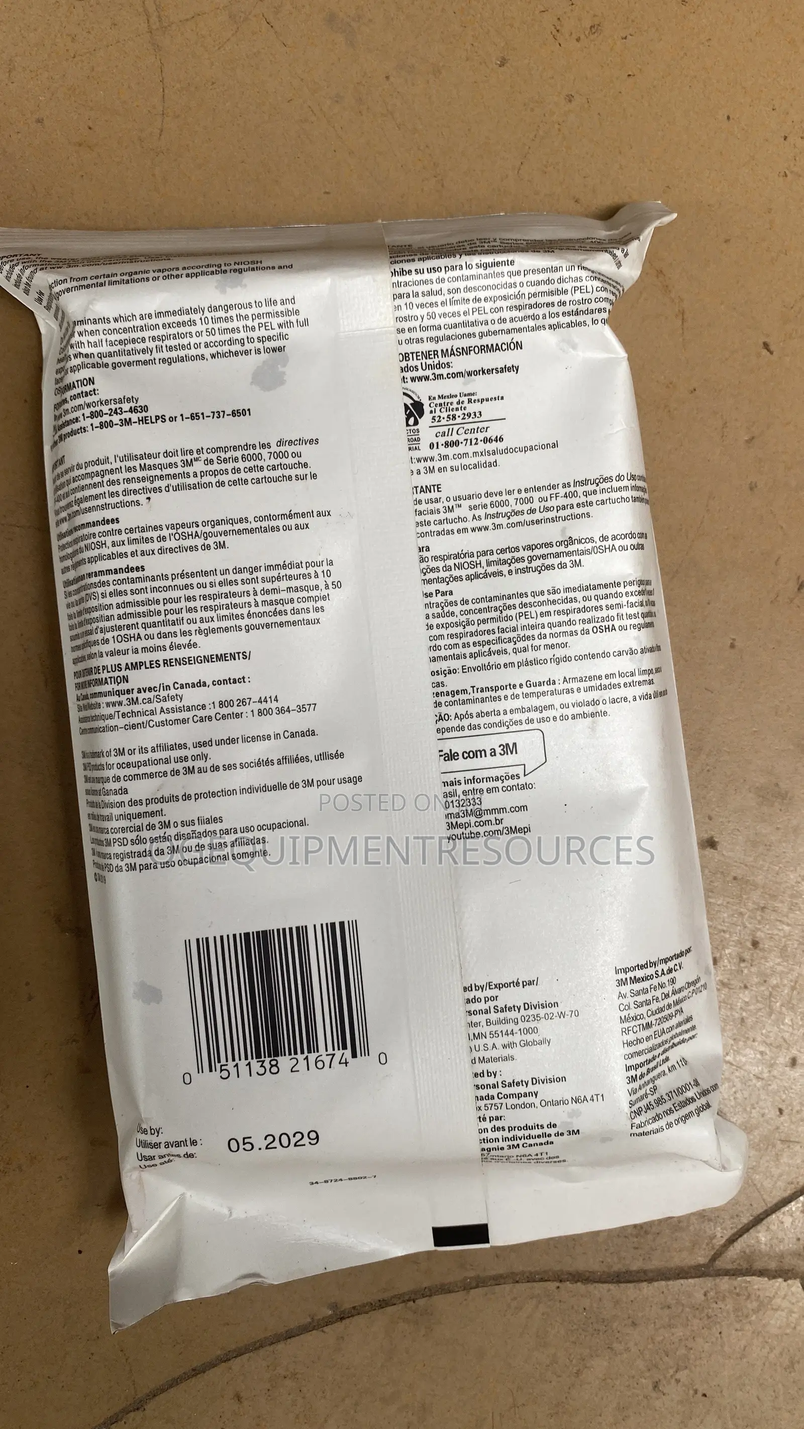 3m Cartridge 6001