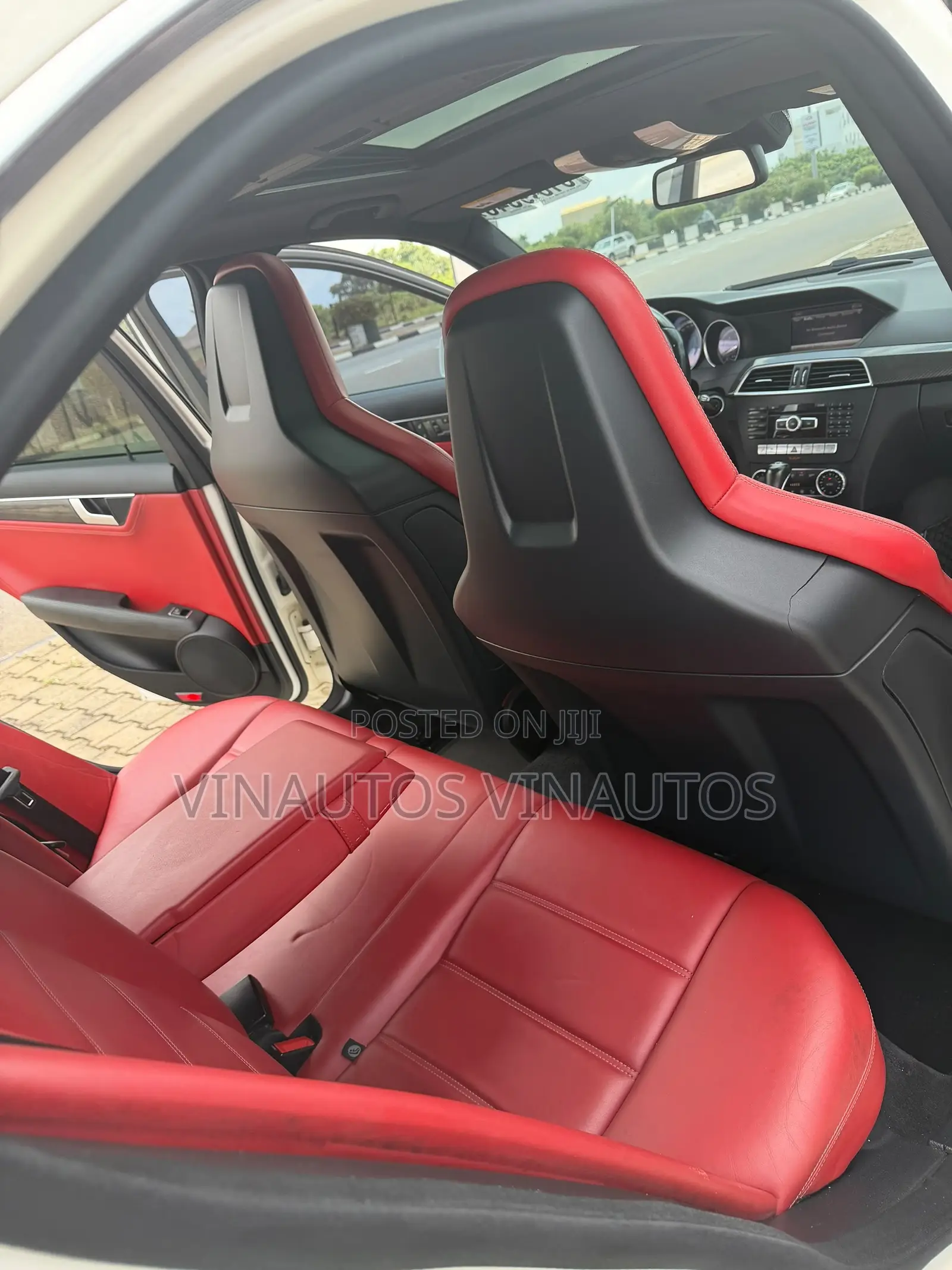 Mercedes-Benz C63 2014 White