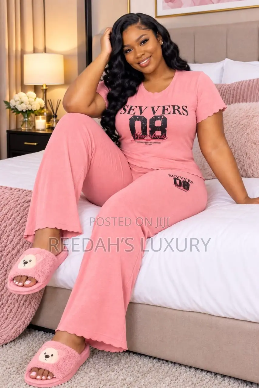 Cozy Lettuce-Trim Loungewear