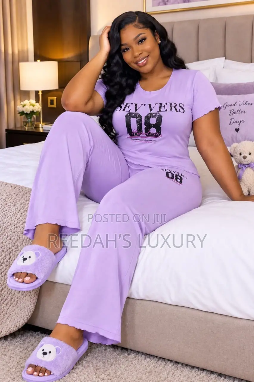 Cozy Lettuce-Trim Loungewear