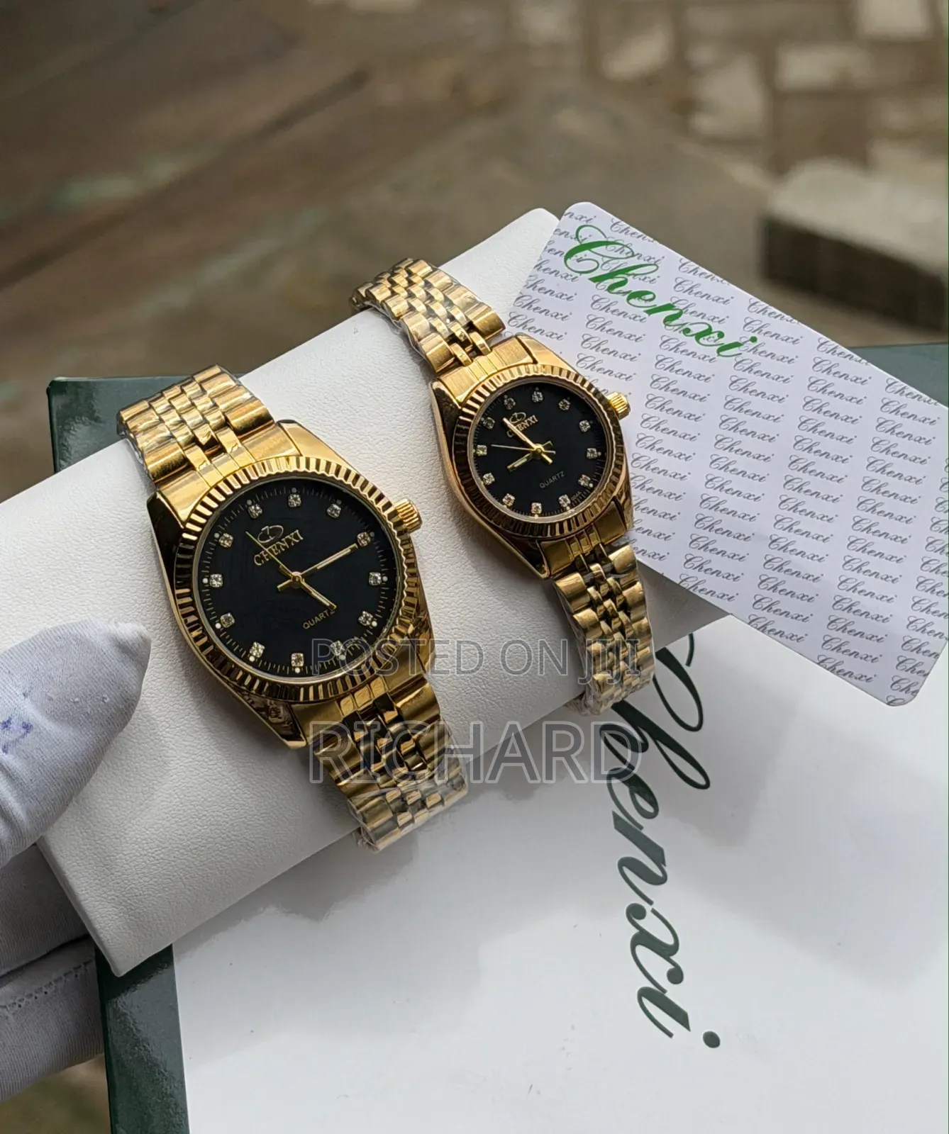 CHENXI HIS HERS CHAIN Comes With Manual,tag,card,box and Gift Bag ;