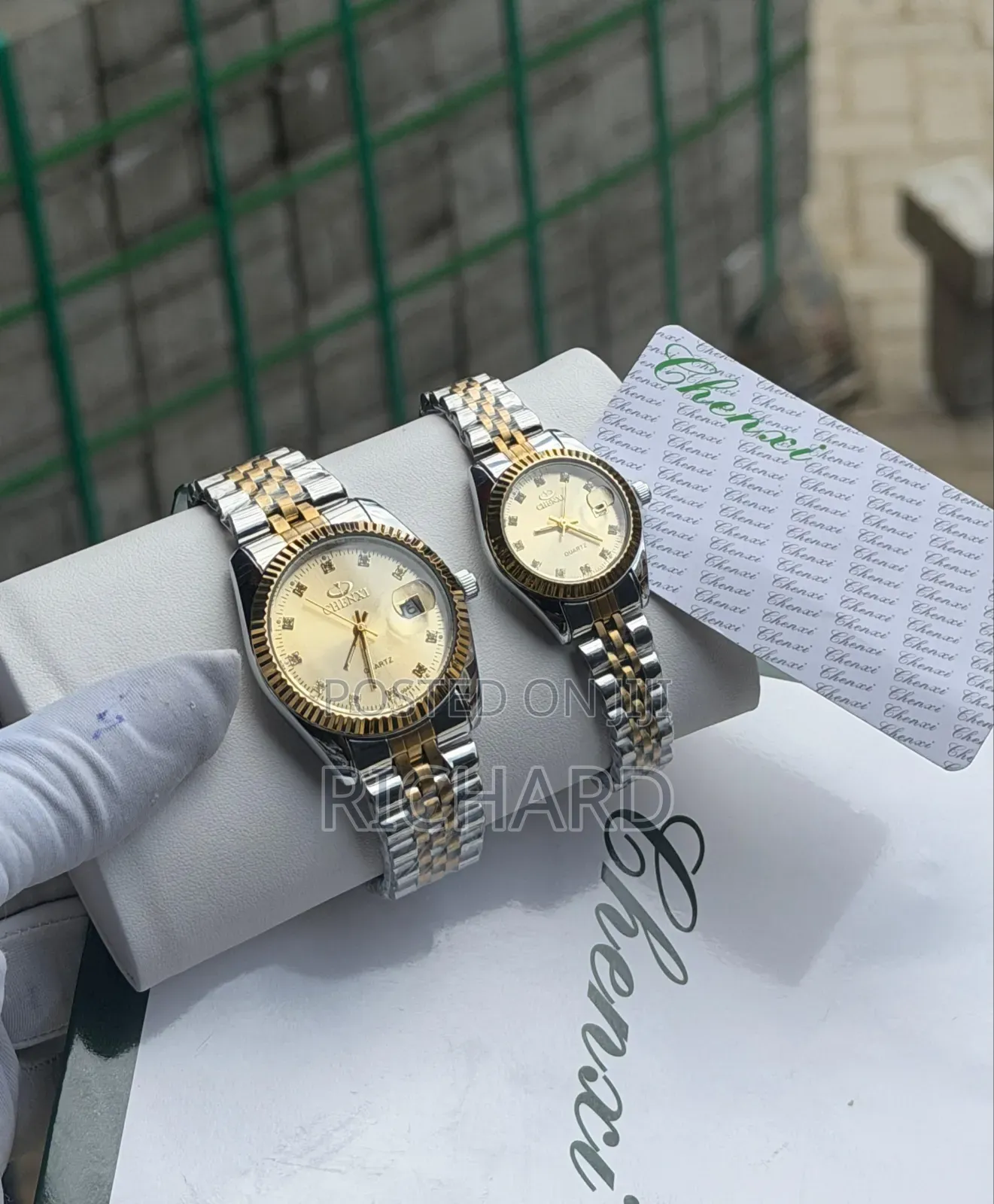 CHENXI HIS HERS CHAIN Comes With Manual,tag,card,box and Gift Bag ;