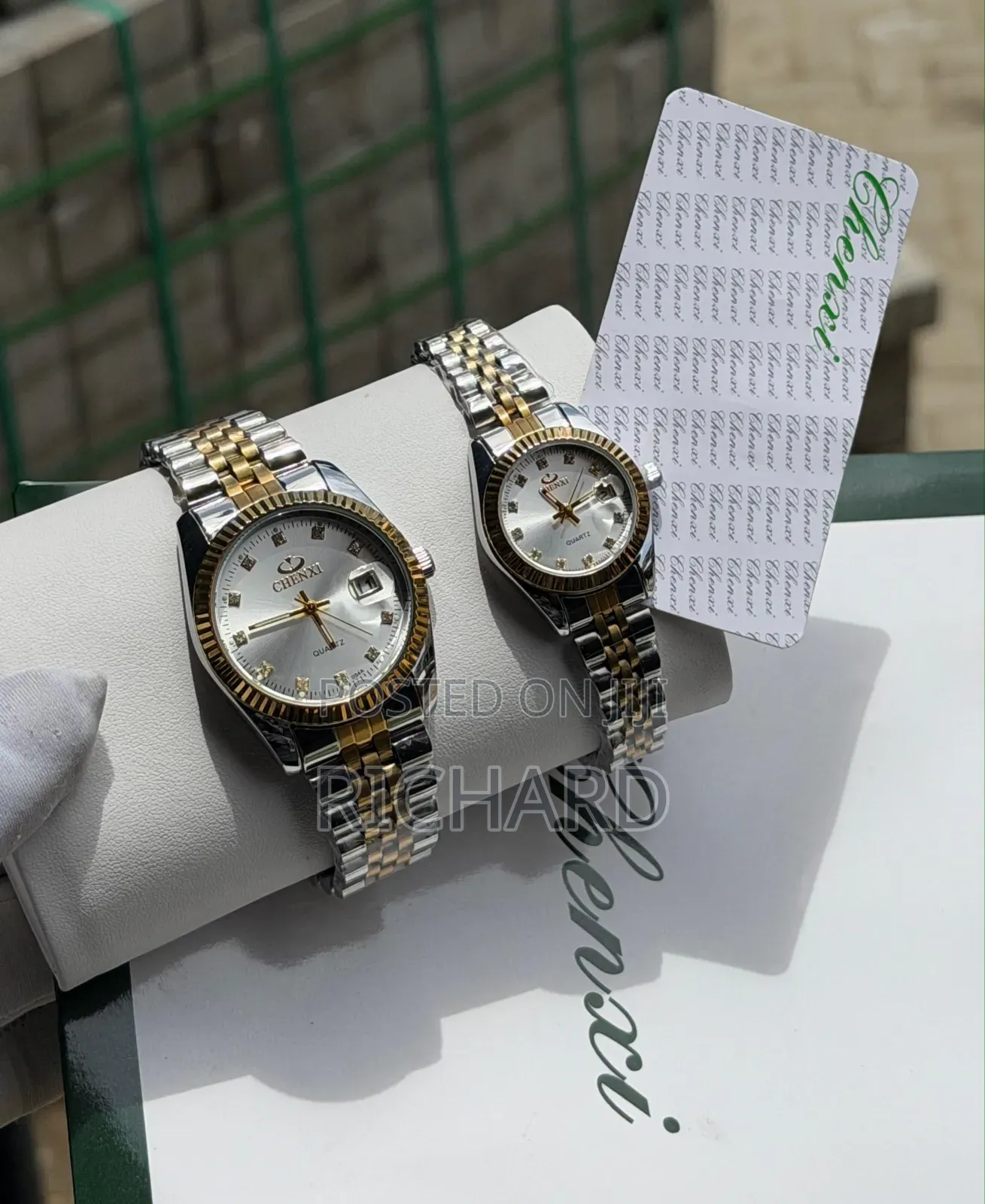 CHENXI HIS HERS CHAIN Comes With Manual,tag,card,box and Gift Bag ;