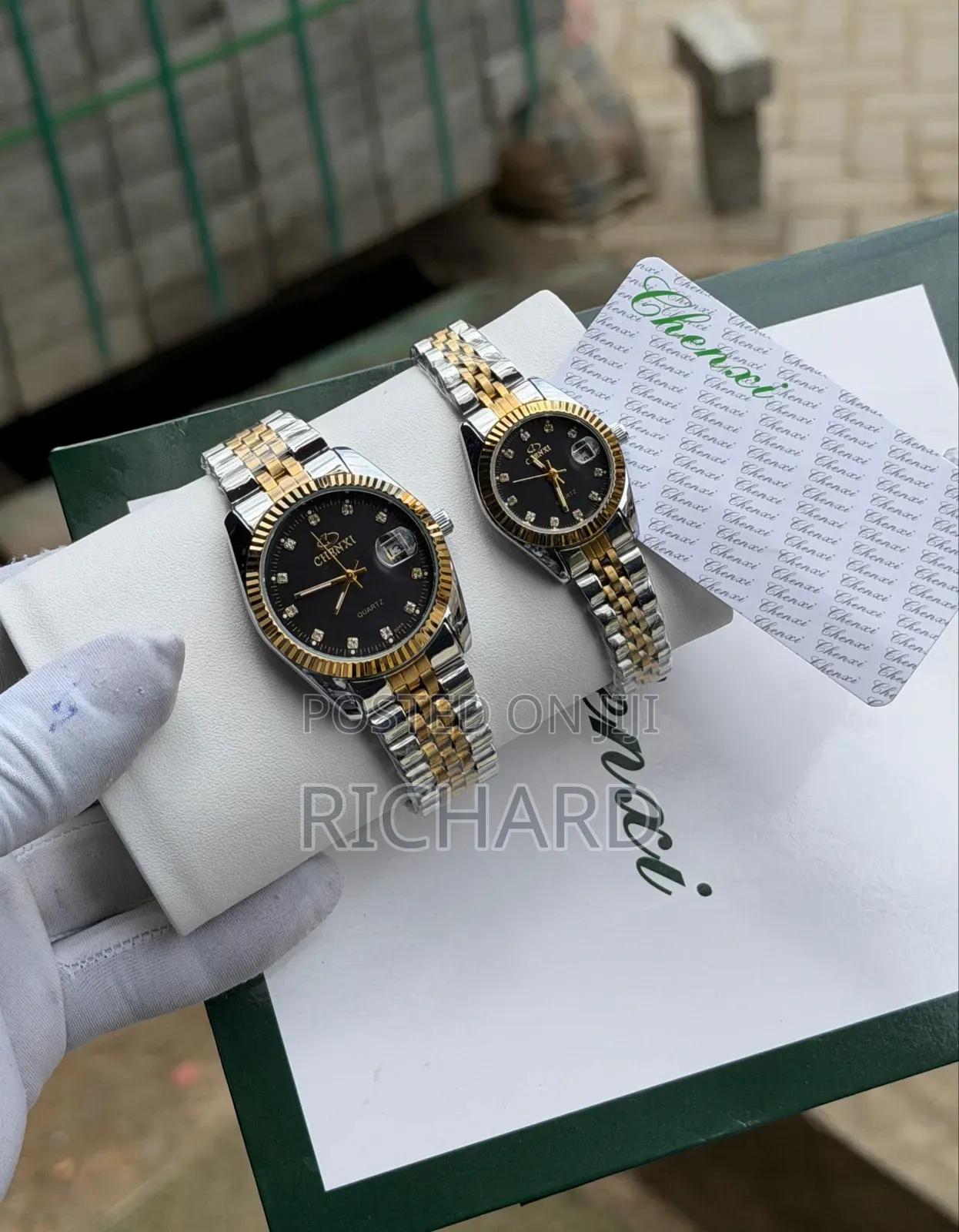 CHENXI HIS HERS CHAIN Comes With Manual,tag,card,box and Gift Bag ;
