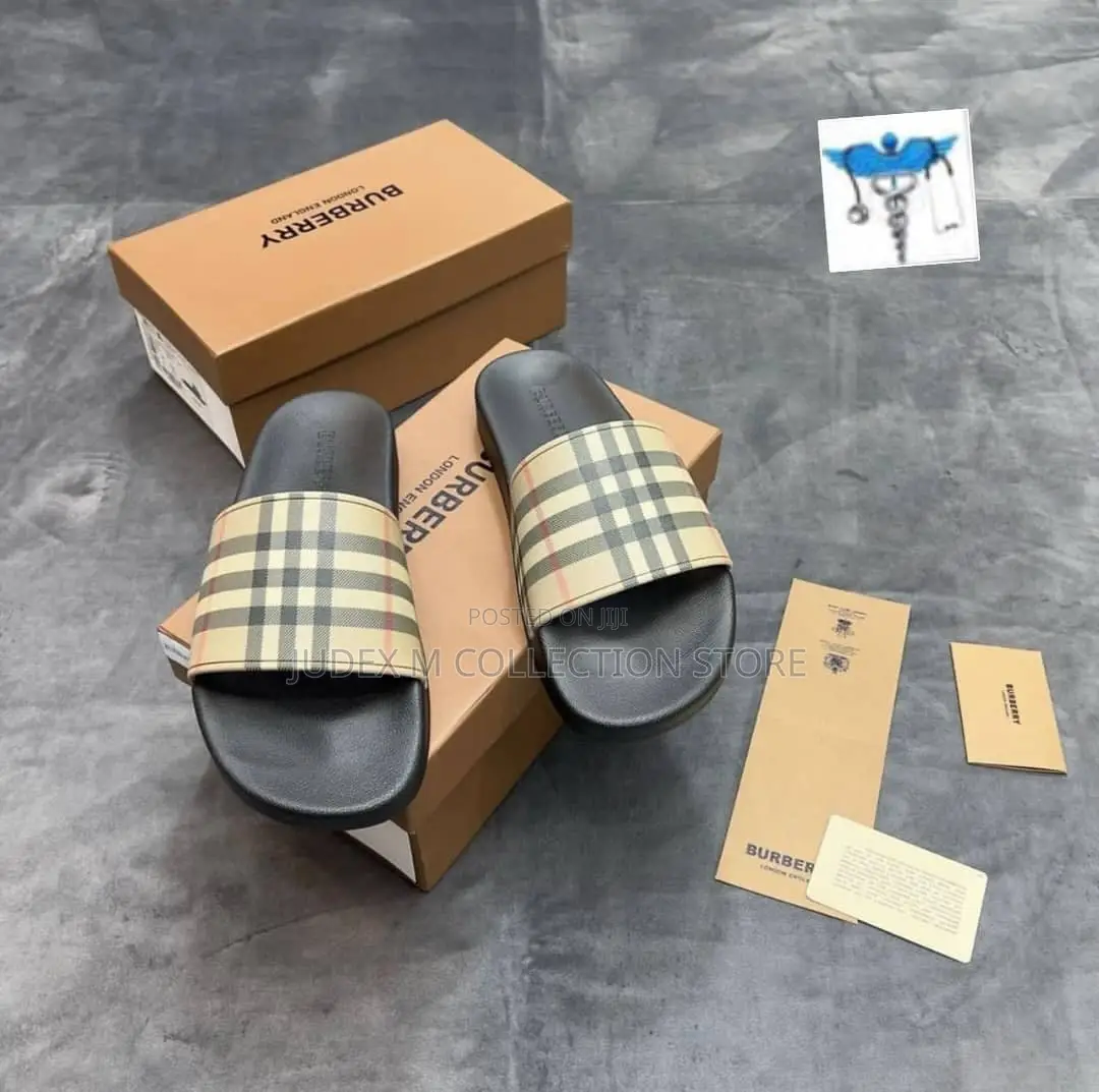 Original Burberry Luxury Slide / Pam