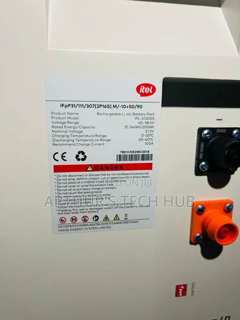 Itel 51.2V 10.24kWh Lithium Battery