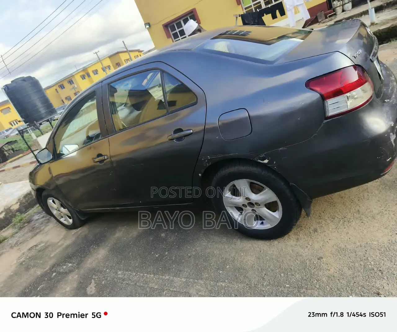 Toyota Yaris 2008 Black