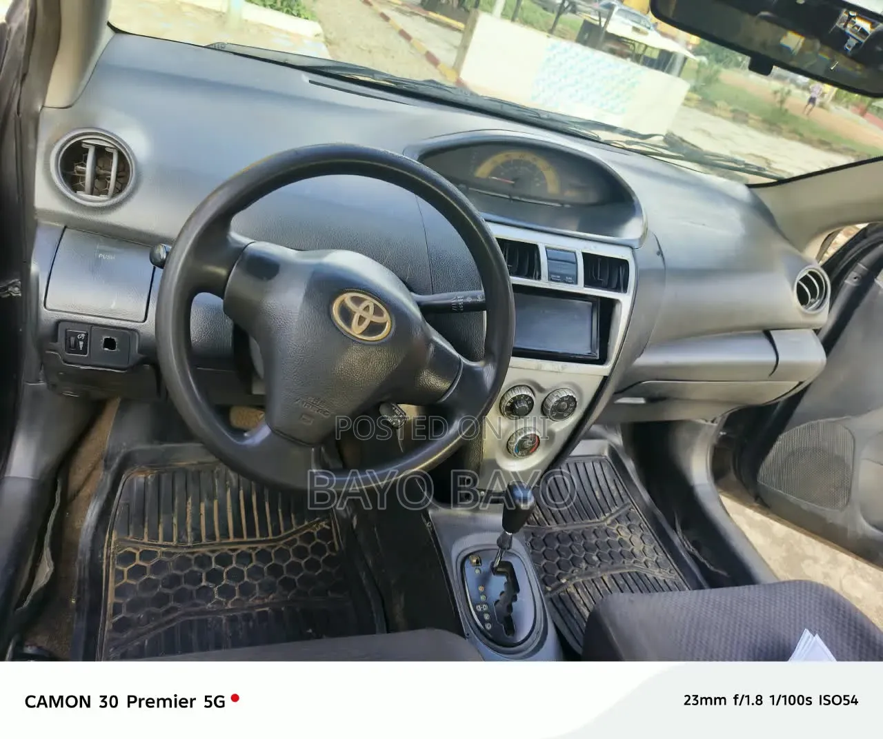 Toyota Yaris 2008 Black