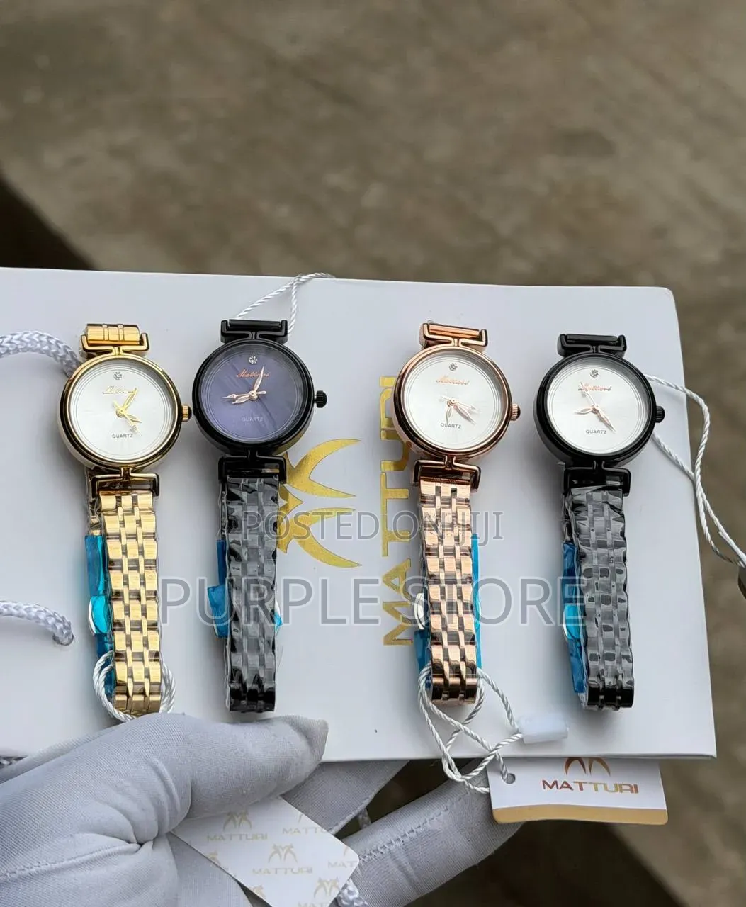 Matturi Ladies Quality Steel Watches