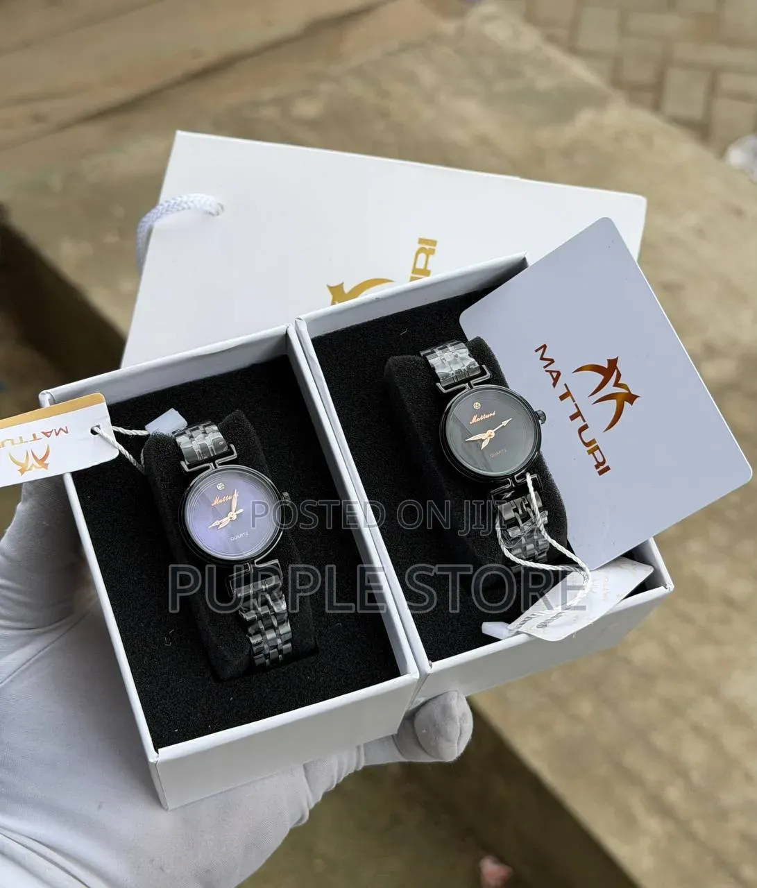 Matturi Ladies Quality Steel Watches