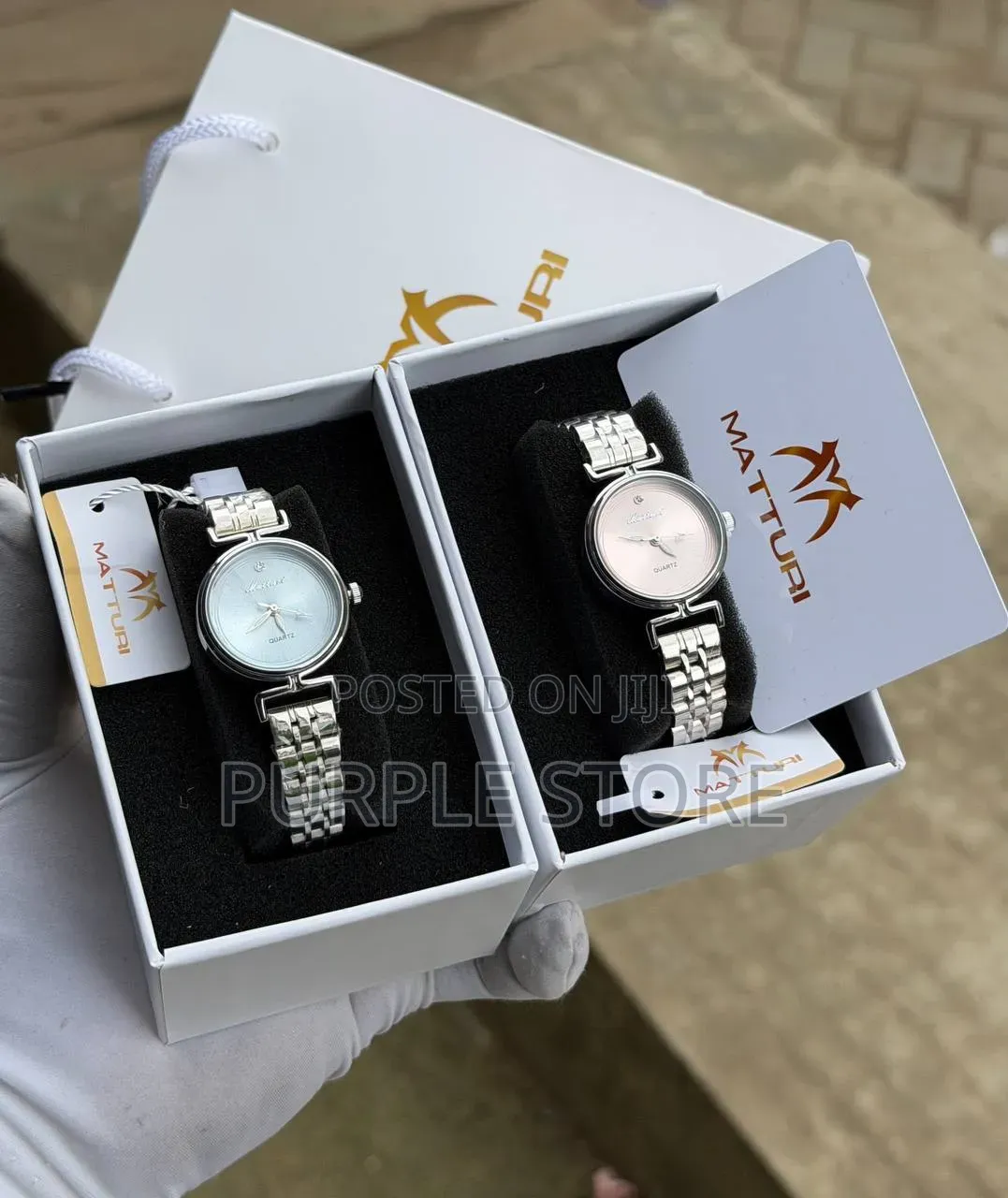 Matturi Ladies Quality Steel Watches