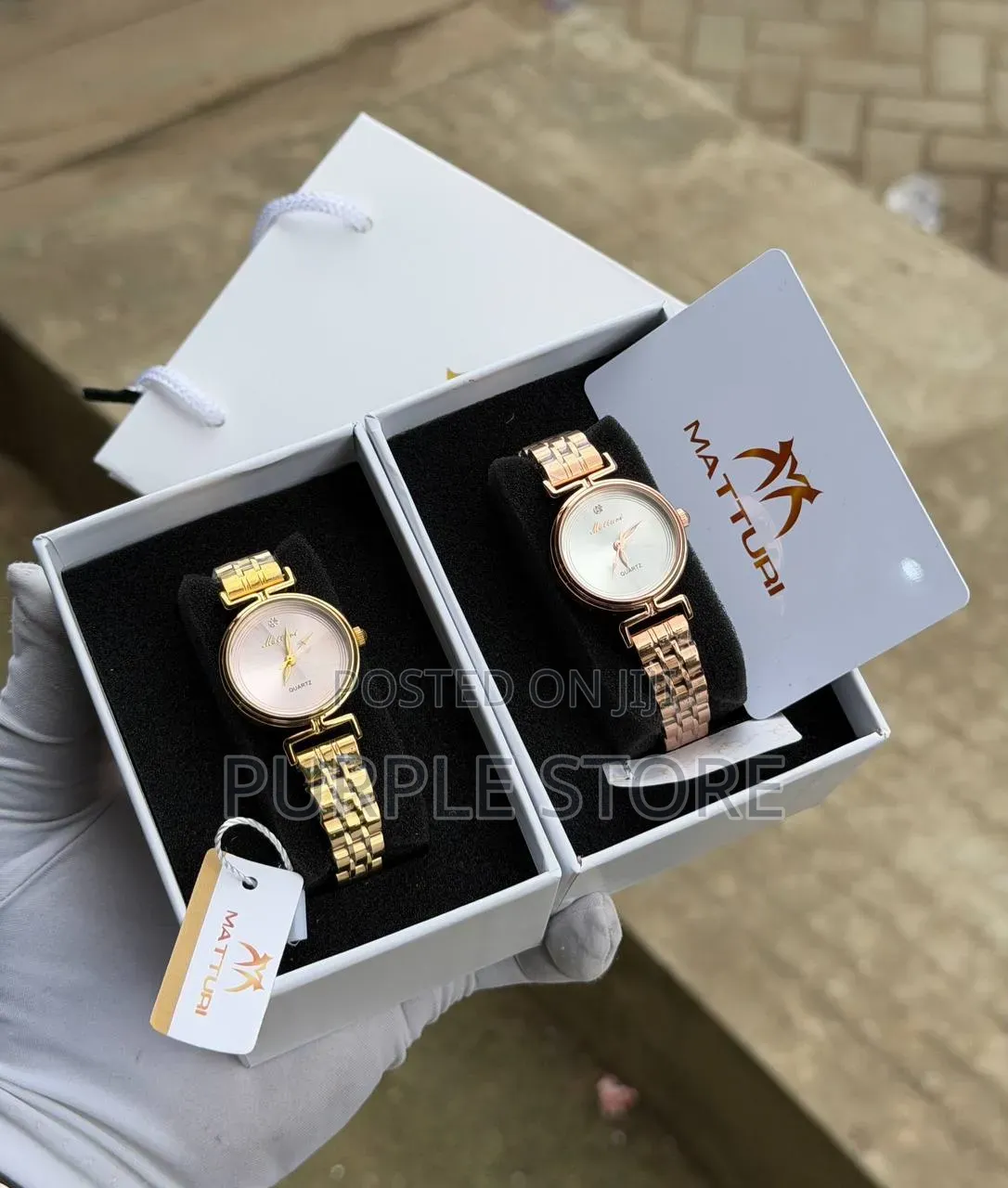 Matturi Ladies Quality Steel Watches