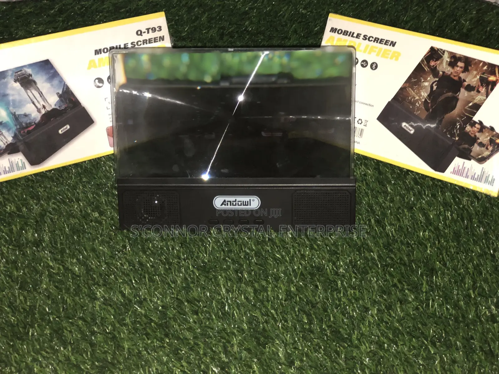 Mobile Screen Magnifier With Bluetooth Speaker