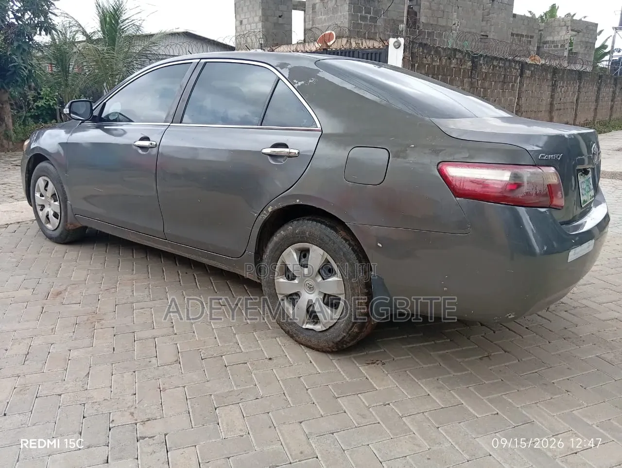 Toyota Camry 2007 Gray