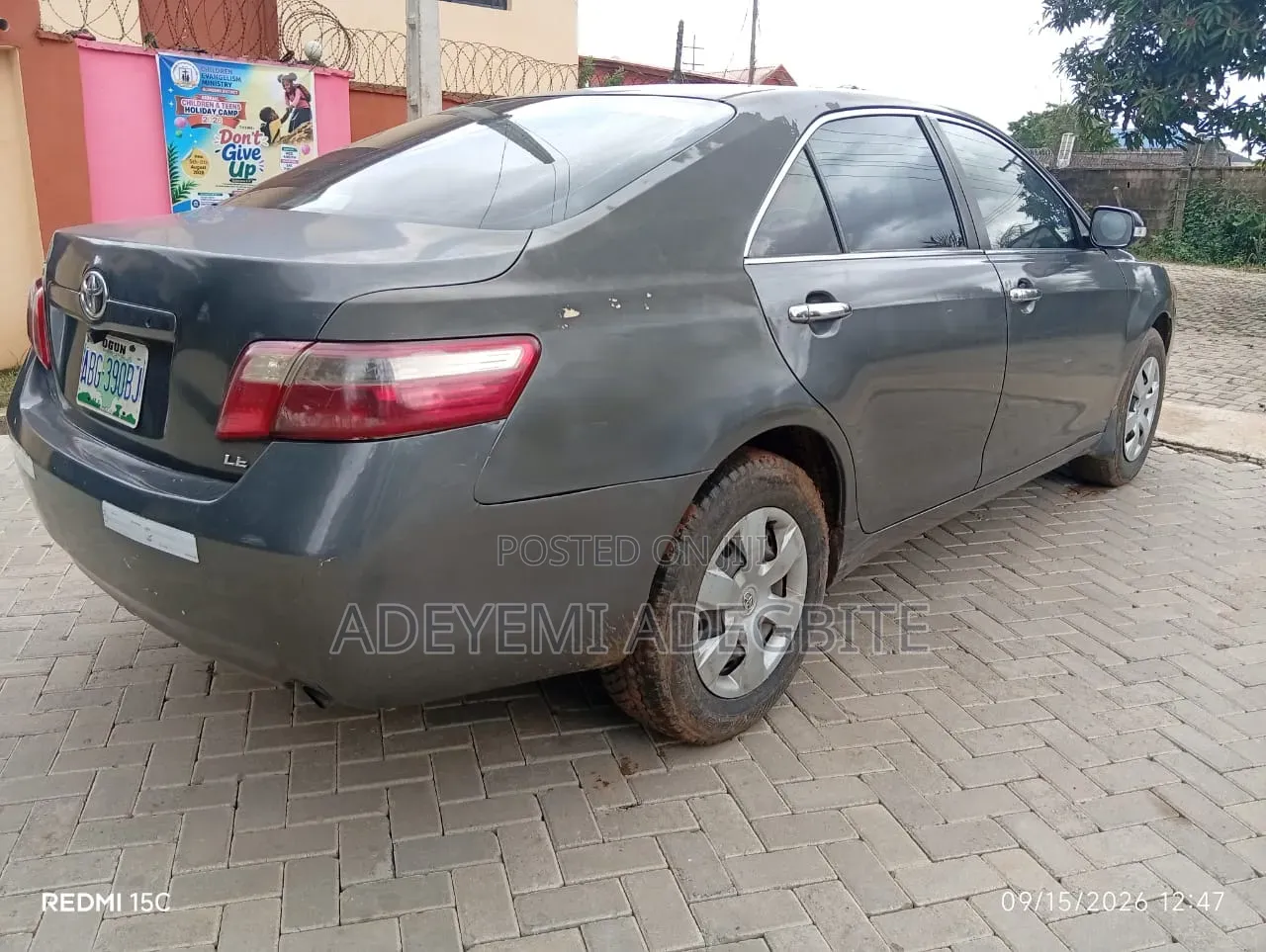 Toyota Camry 2007 Gray