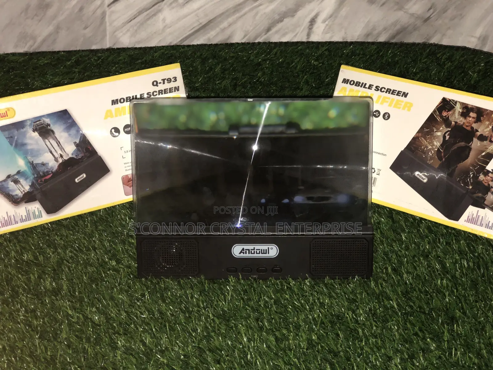 Mobile Screen Magnifier With Bluetooth Speaker
