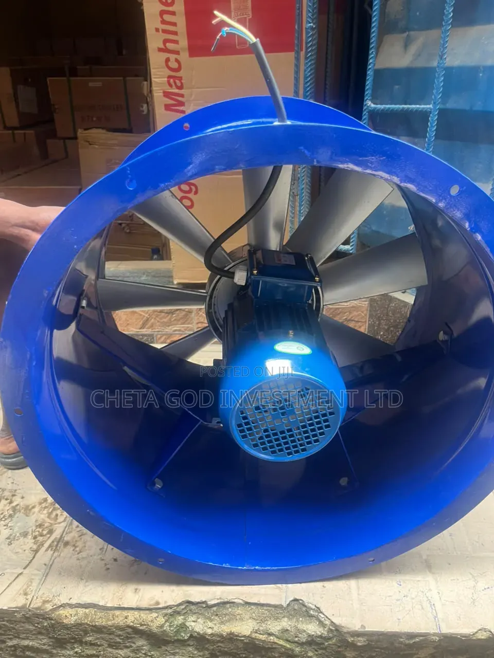 Heavy-Duty Industrial Axial Extractor Fan 24” 2.2kw 3 HP 380V