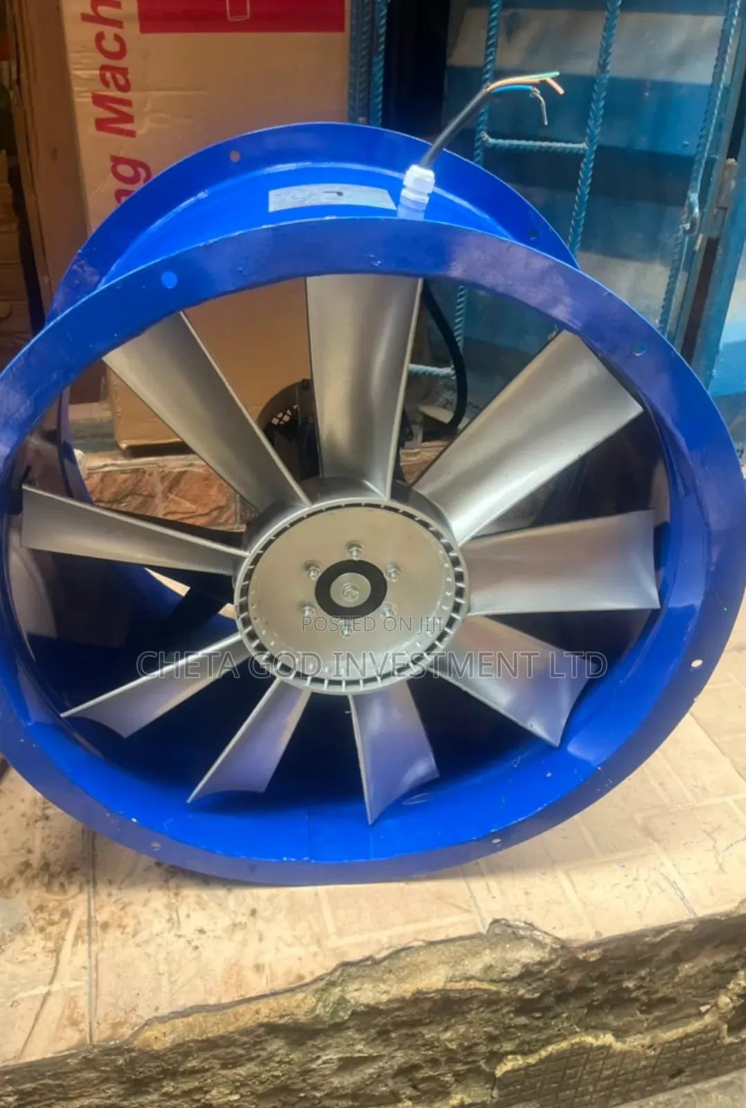 Heavy-Duty Industrial Axial Extractor Fan 24” 2.2kw 3 HP 380V