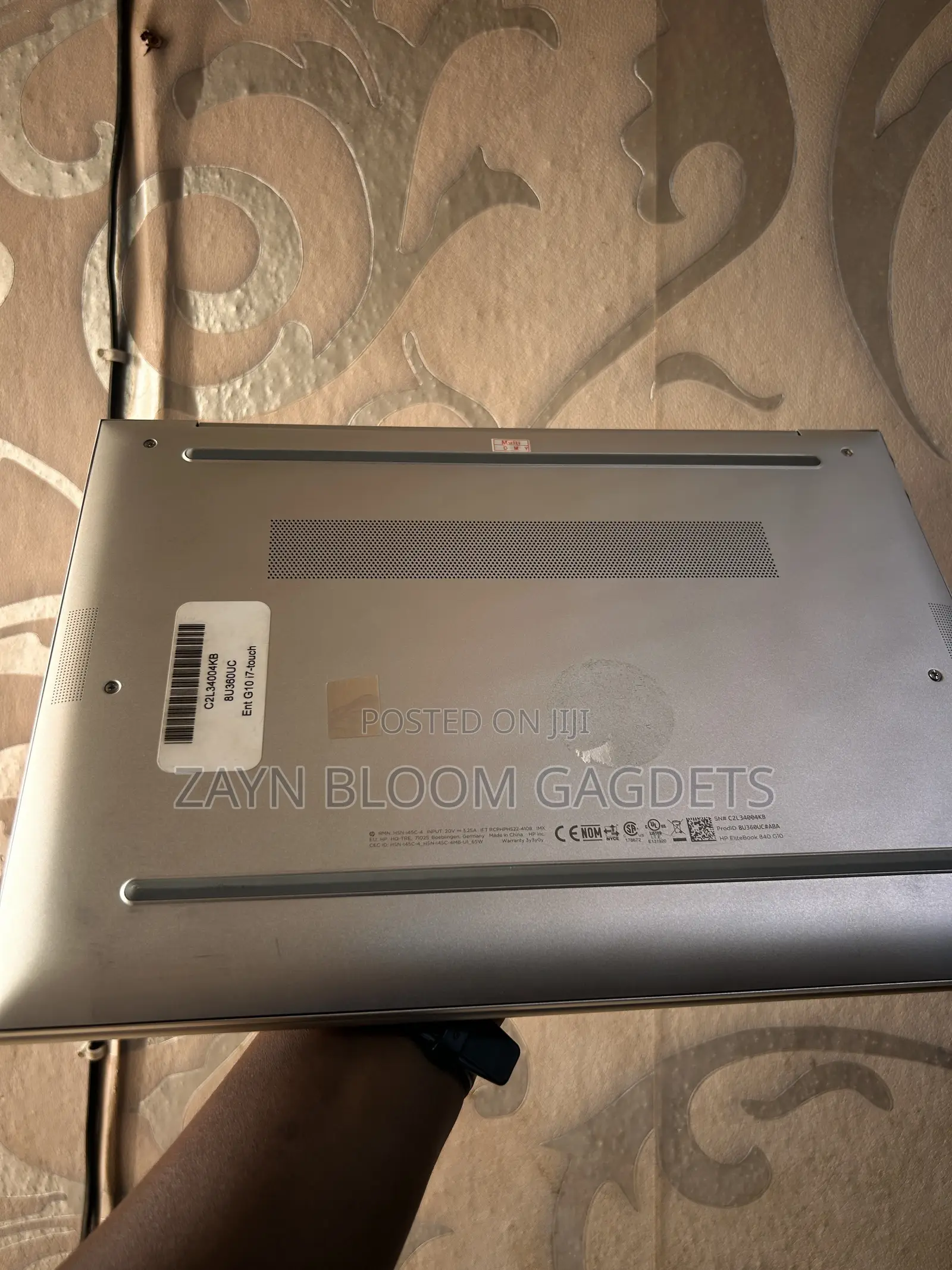 Laptop HP EliteBook 840 G7 16GB Intel Core i7 SSD 512GB