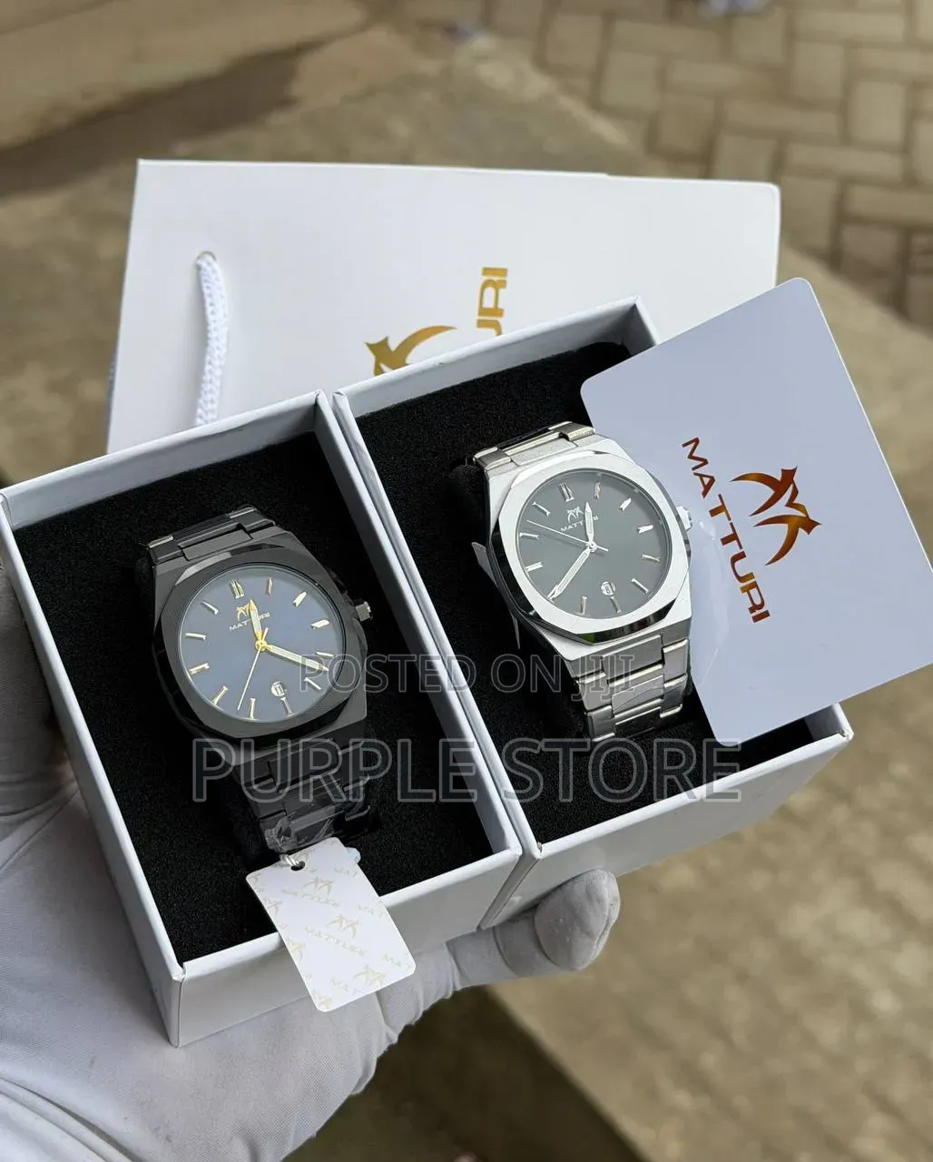 Matturi Unisex Steel Quality Watches