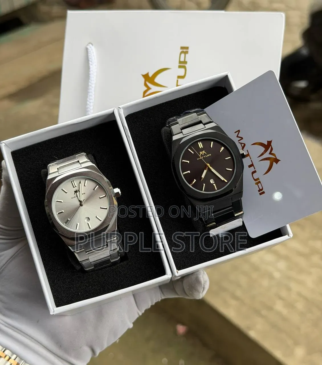 Matturi Unisex Steel Quality Watches